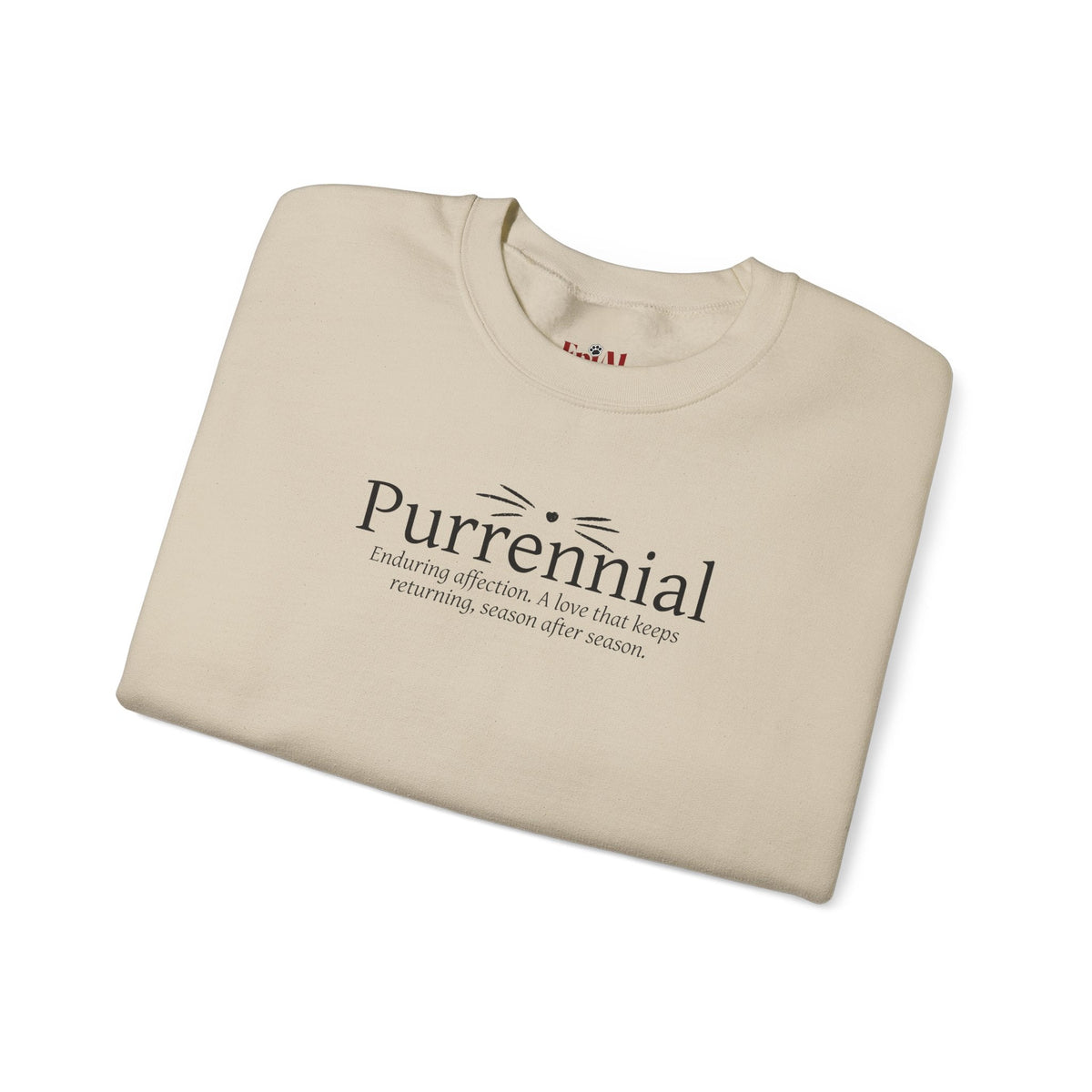 Purrennial Crewneck Sweatshirt - Clothing, Unisex, Sweatshirts - EpiAl's Shop