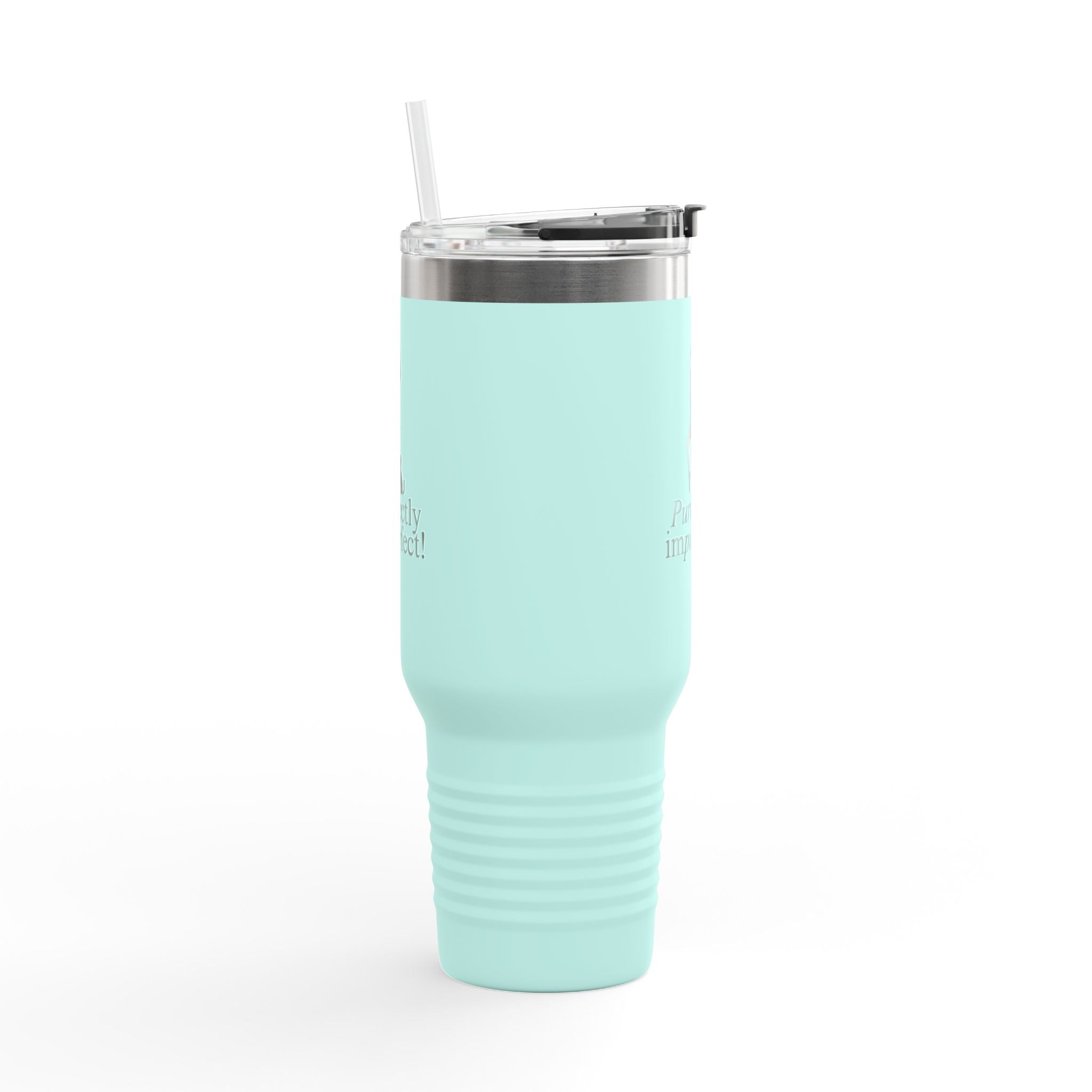 Purrfectly Imperfect Insulated Travel Mug – 40oz for Pet Lovers - Drinkware, Travel Mugs - EpiAl's Shop