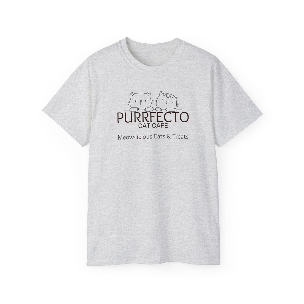 Purrfecto Cafe Unisex Ultra Cotton Tee - T - Shirt - Epileptic Al’s Shop