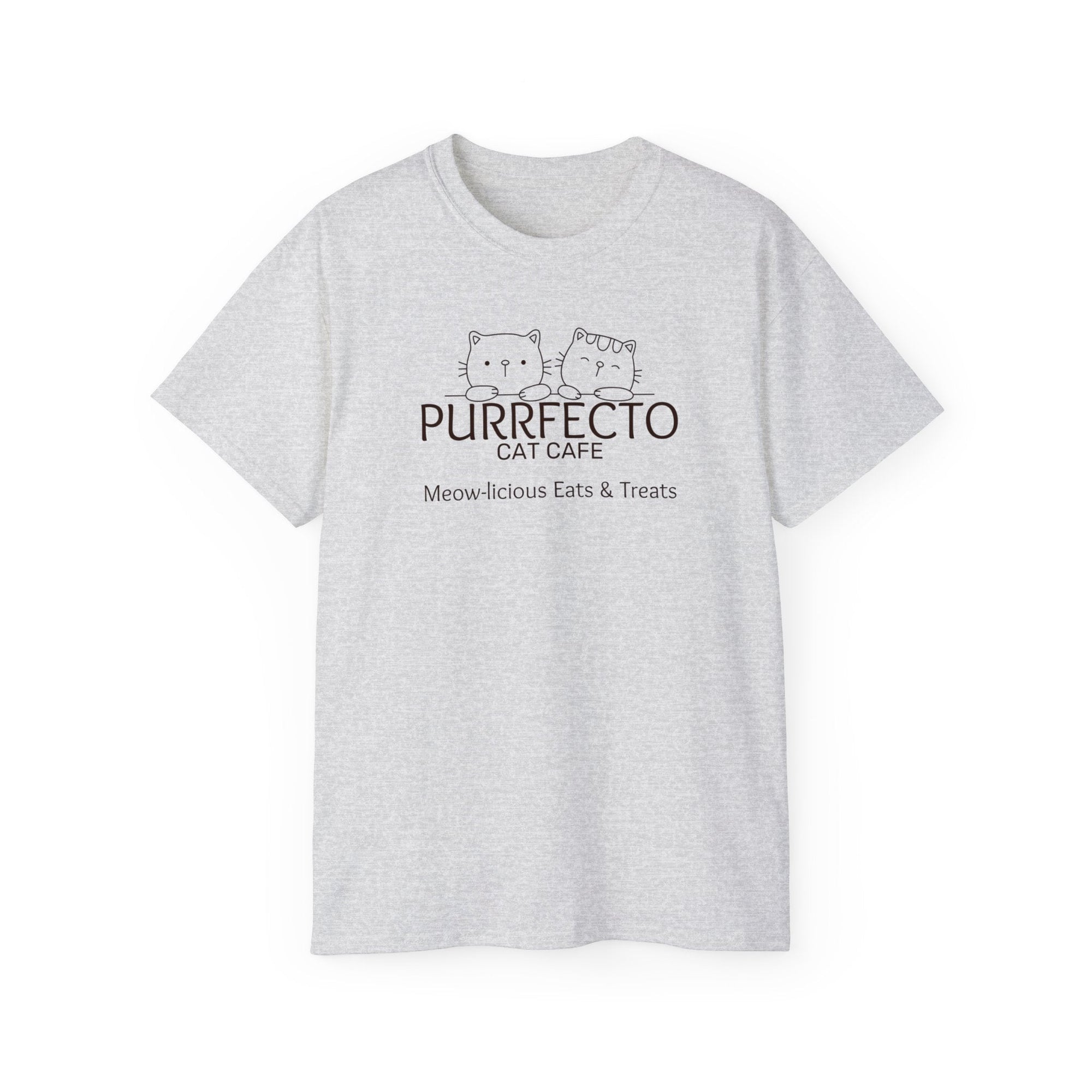 Purrfecto Cafe Unisex Ultra Cotton Tee - T - Shirt - Epileptic Al’s Shop