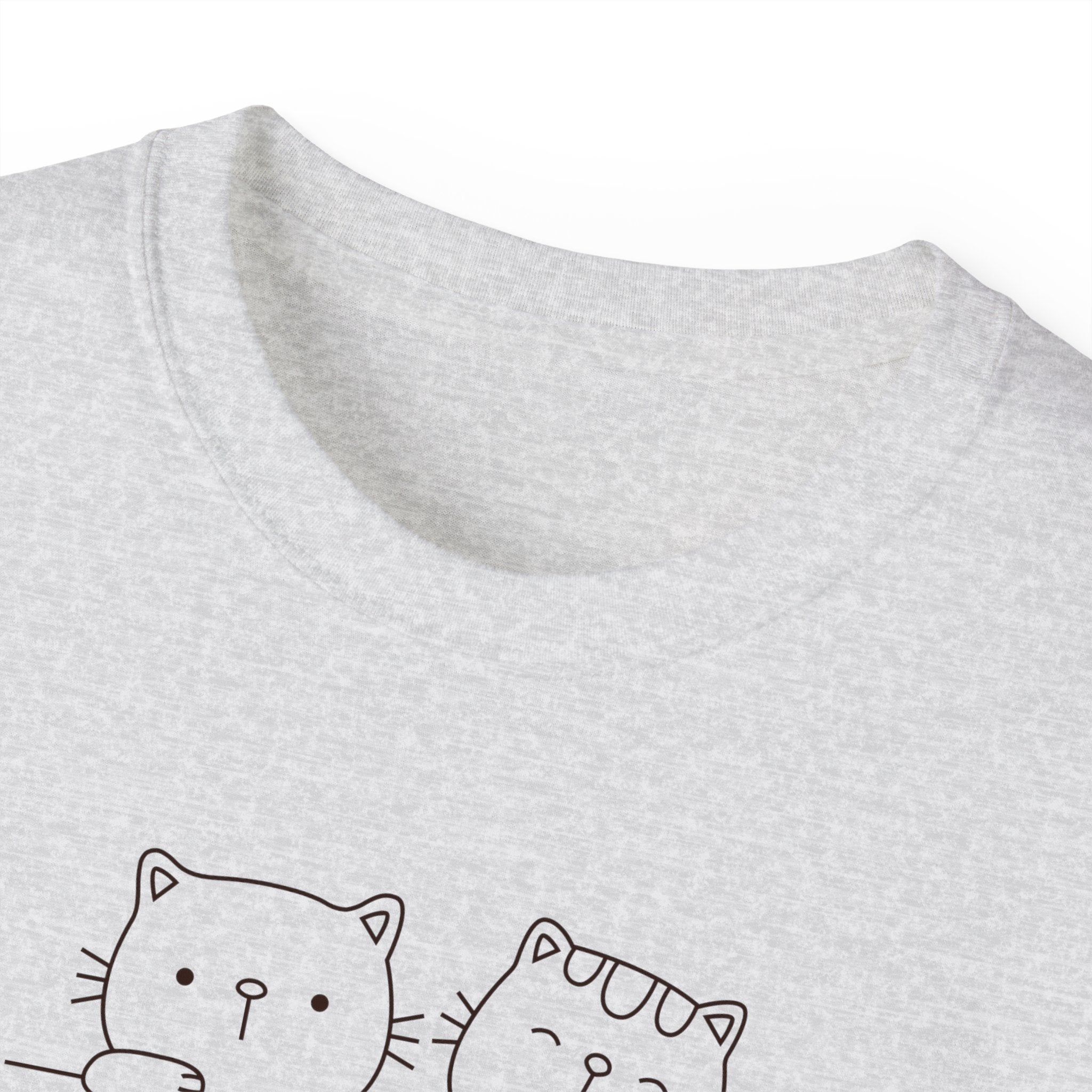 Purrfecto Cafe Unisex Ultra Cotton Tee - EpiAl's Shop