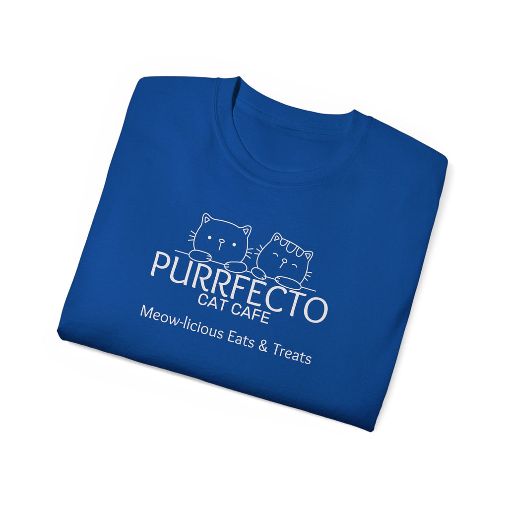 Purrfecto Cafe Unisex Ultra Cotton Tee - T - Shirt - Epileptic Al’s Shop