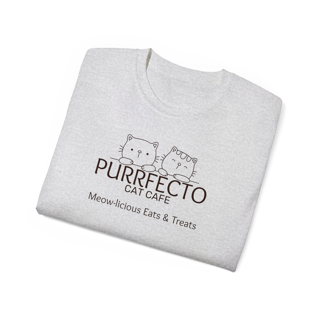 Purrfecto Cafe Unisex Ultra Cotton Tee - T - Shirt - Epileptic Al’s Shop