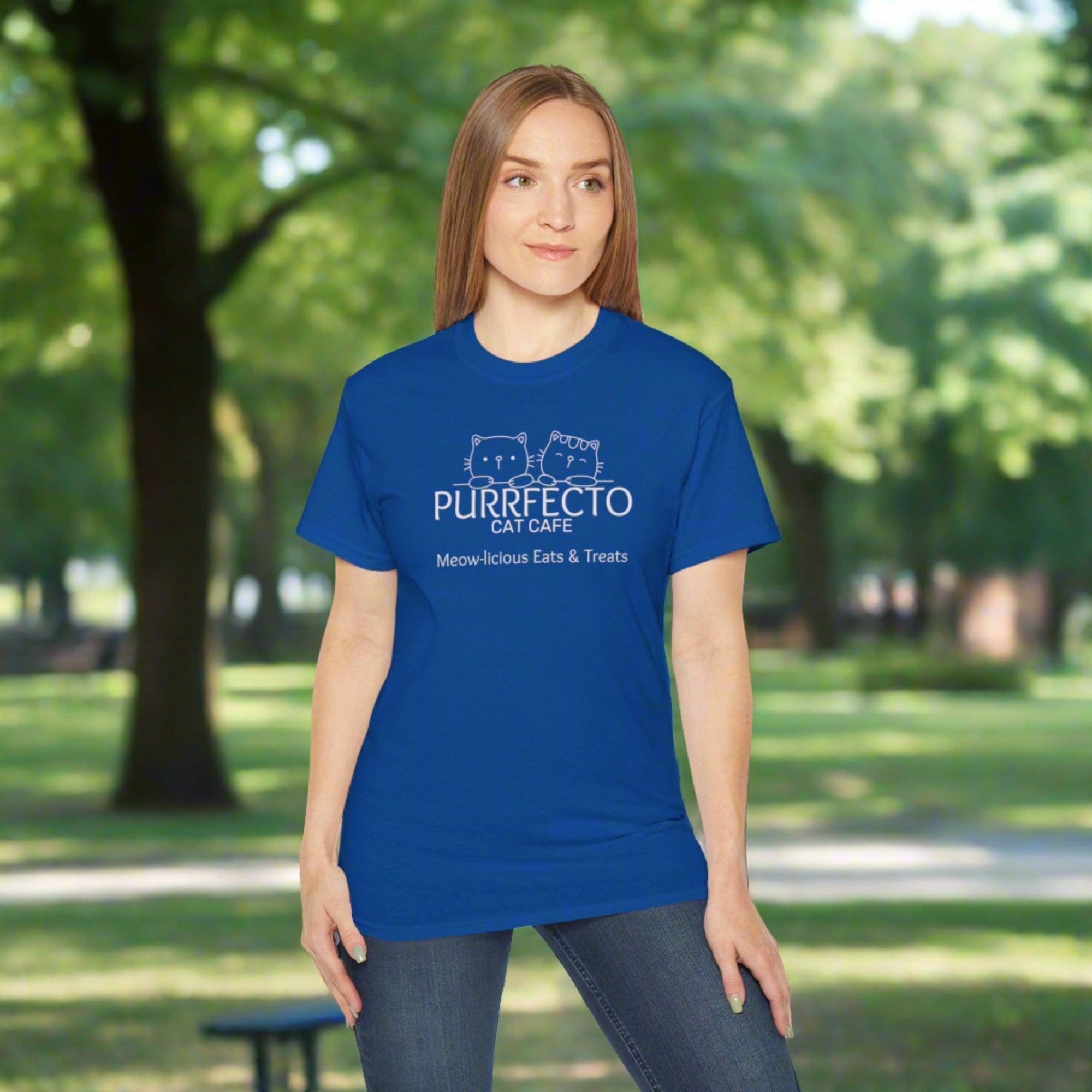 Purrfecto Cafe Unisex Ultra Cotton Tee - T - Shirt - Epileptic Al’s Shop