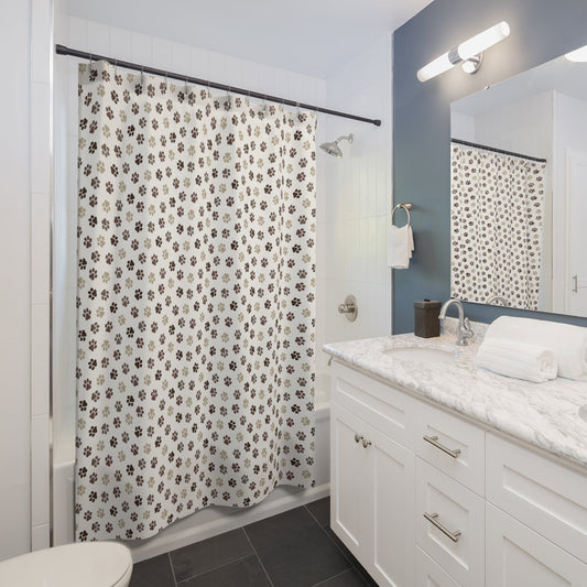 Purrty Paws Shower Curtains - Home Decor - Epileptic Al’s Shop