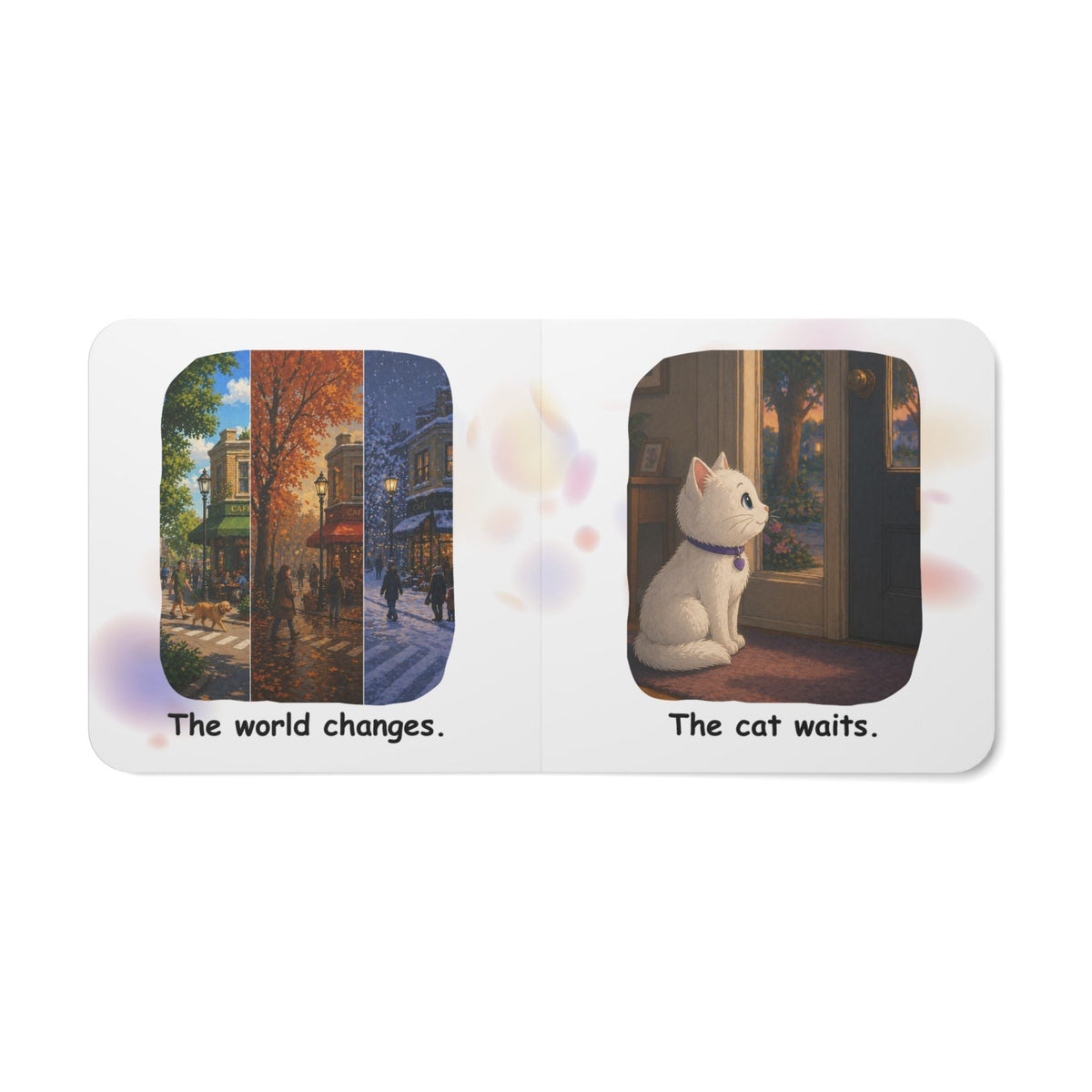 Quiet Cat. Loud World. Board Book for Kids – Calm, Cozy Bedtime Story - Books, Board - EpiAl's Shop