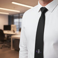 Quiet Signal Epilepsy Awareness Necktie - Clothing, Men, Neckties - EpiAl's Shop