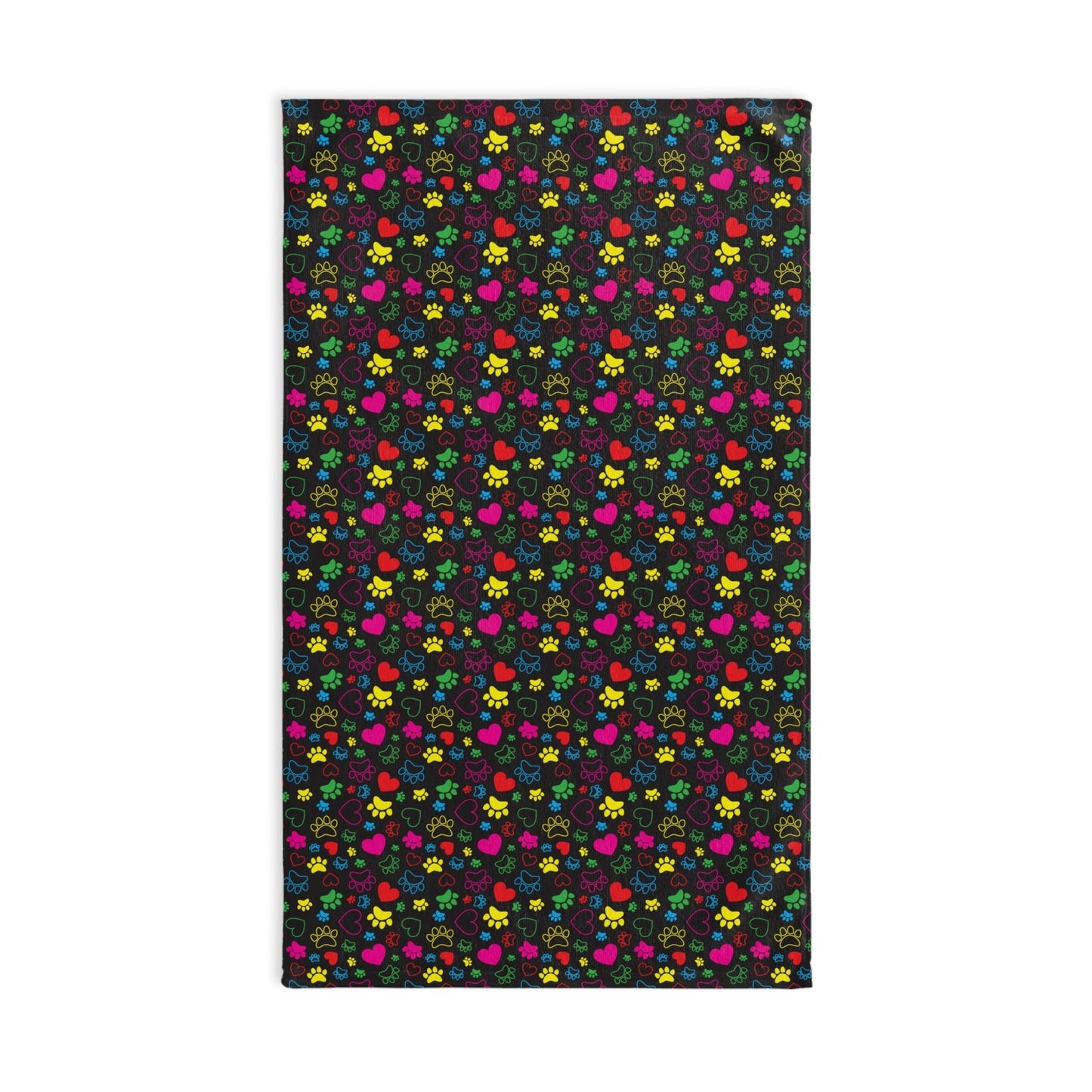 Rainbow Paw Hand Towel - Home Decor - Epileptic Al’s Shop