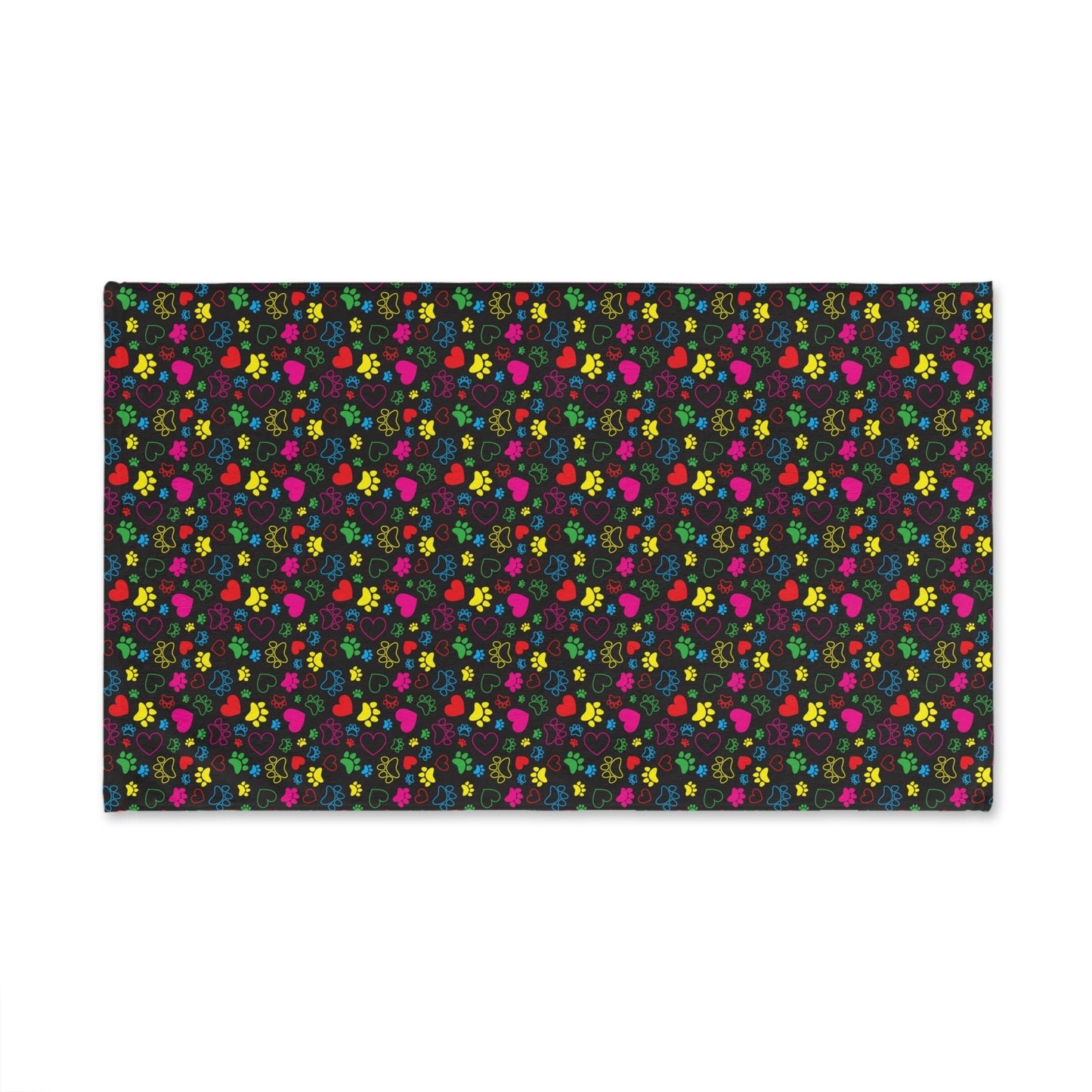 Rainbow Paw Hand Towel - Home Decor - Epileptic Al’s Shop