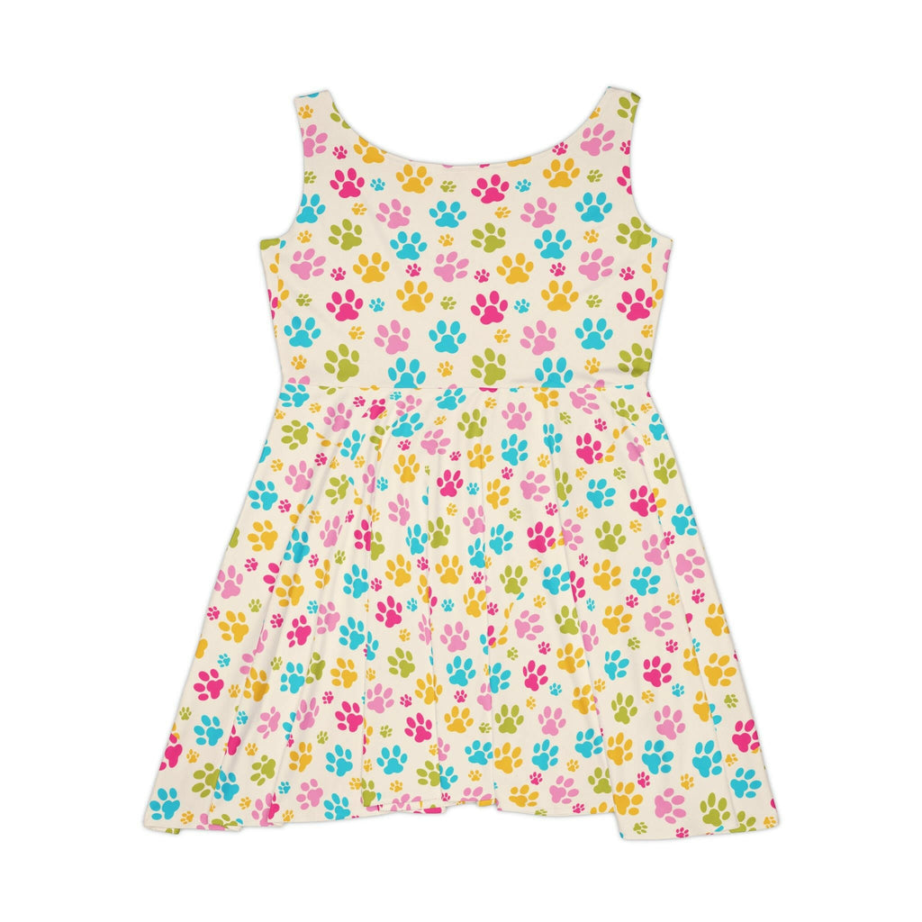 Rainbow Paws Women's Skater Dress - All Over Prints - Epileptic Al’s Shop