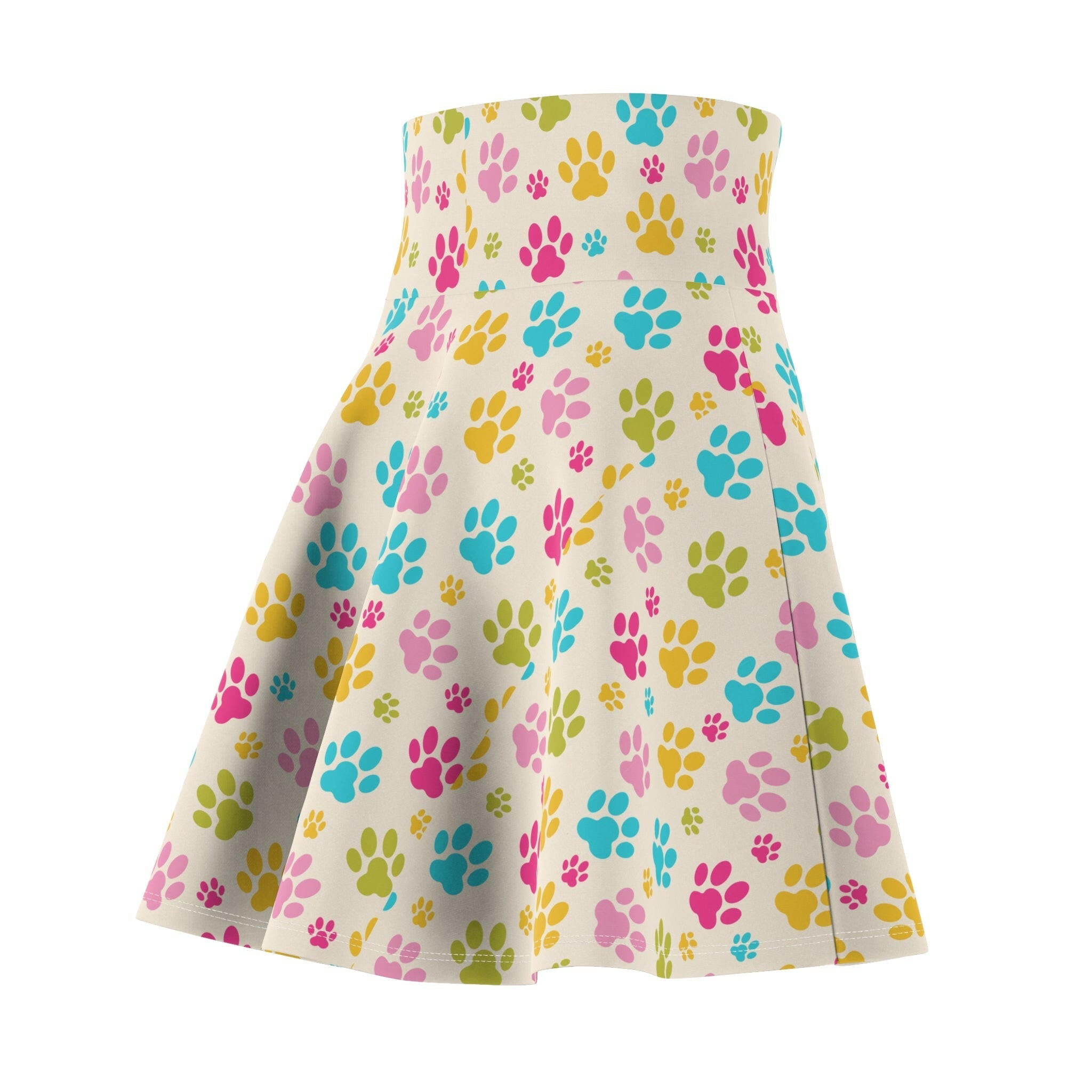 Rainbow Paws Women's Skater Skirt - EpiAl's Shop