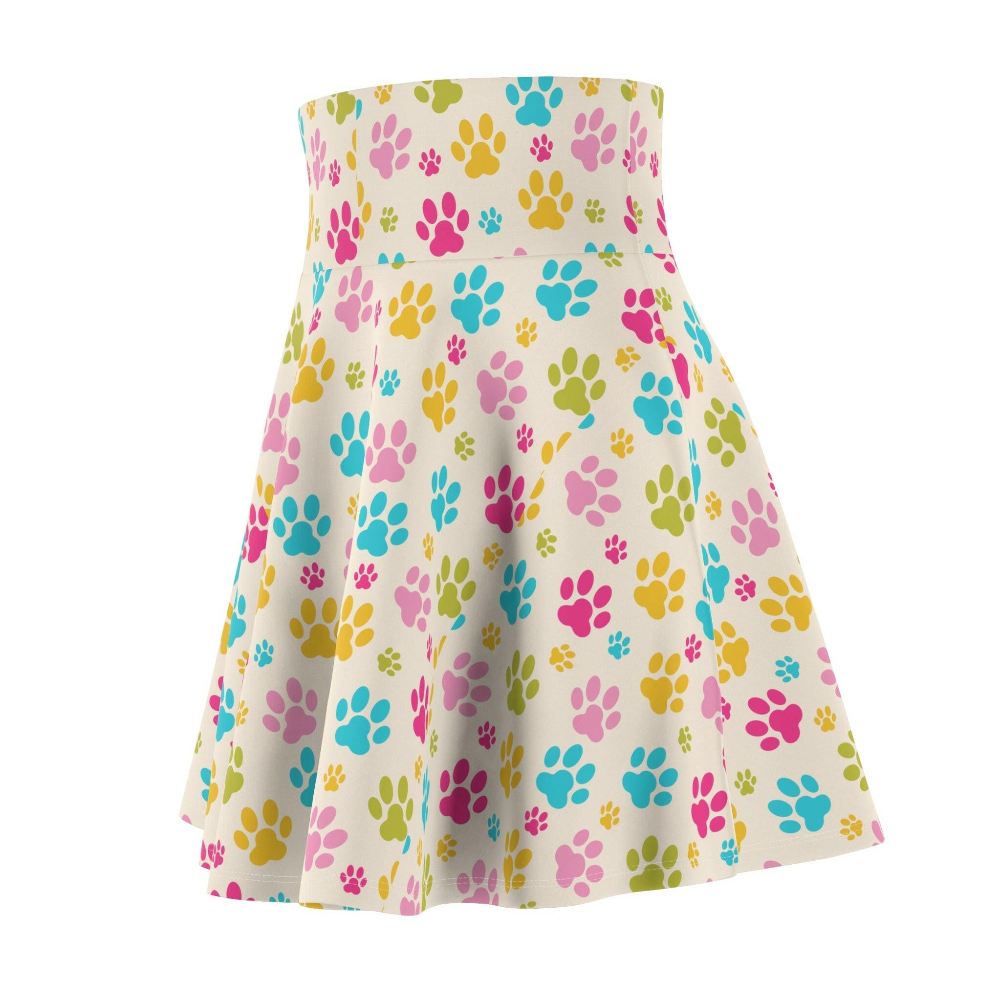 Rainbow Paws Women's Skater Skirt - EpiAl's Shop