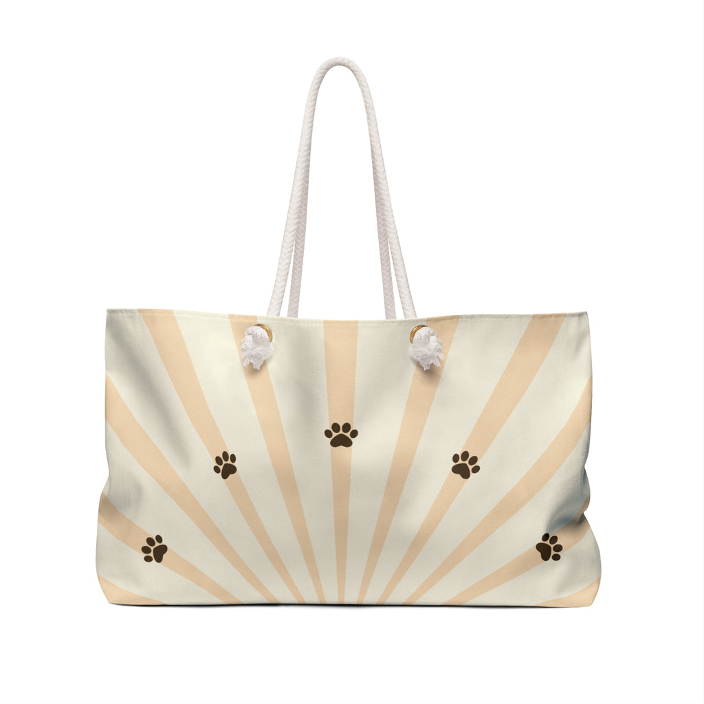 Rays of Kitty Paws Weekender Bag - Bags - Epileptic Al’s Shop