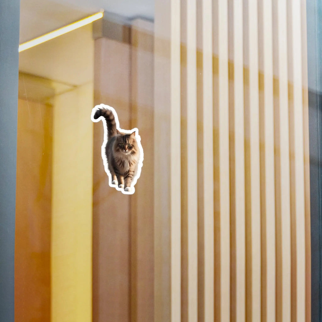 Realistic Cat Vinyl Sticker - Perfect for Cat Lovers and Home Decor - Paper Products, Stickers - EpiAl's Shop