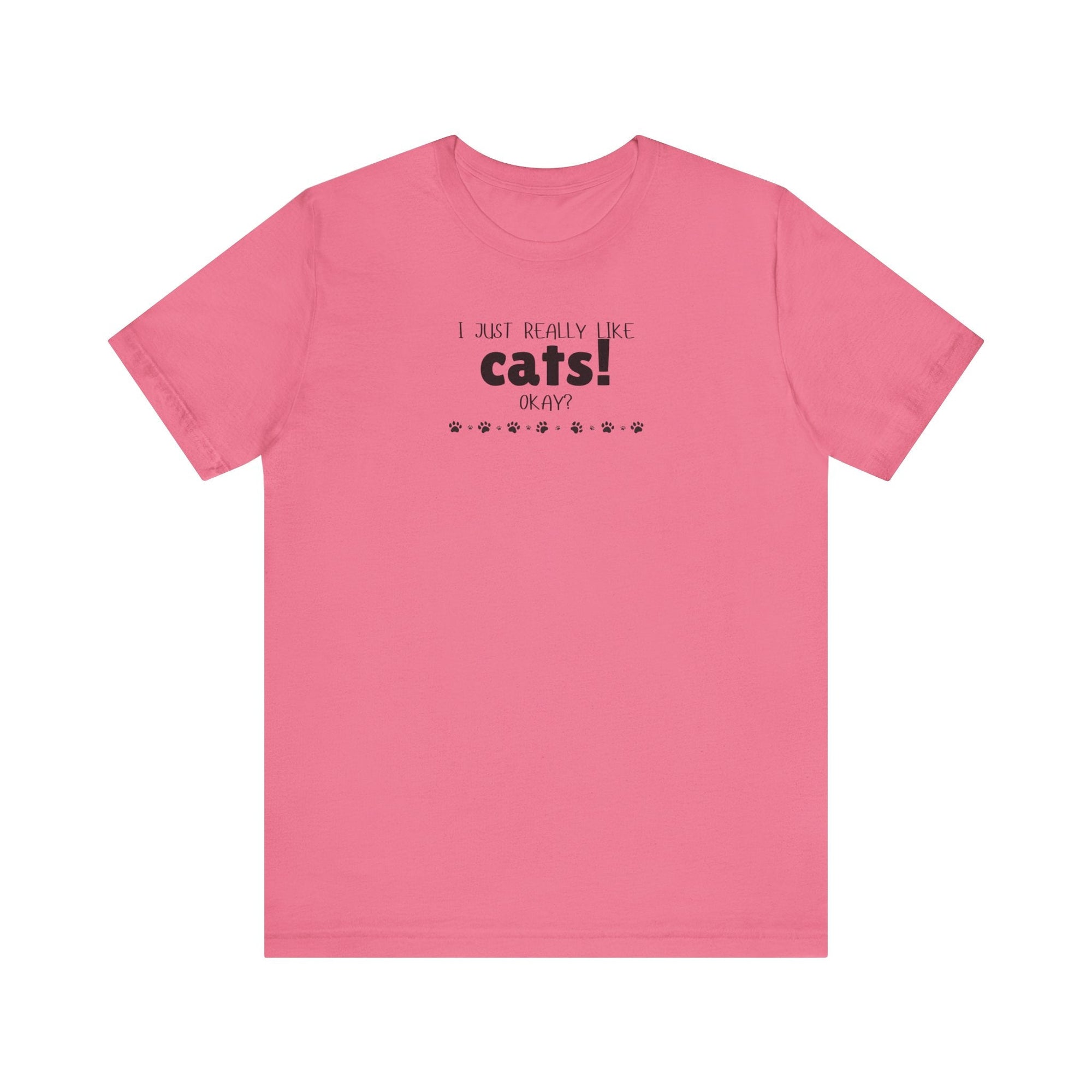 Really Like Cats Unisex Jersey Short Sleeve Tee - T-Shirt - EpiAl's Shop