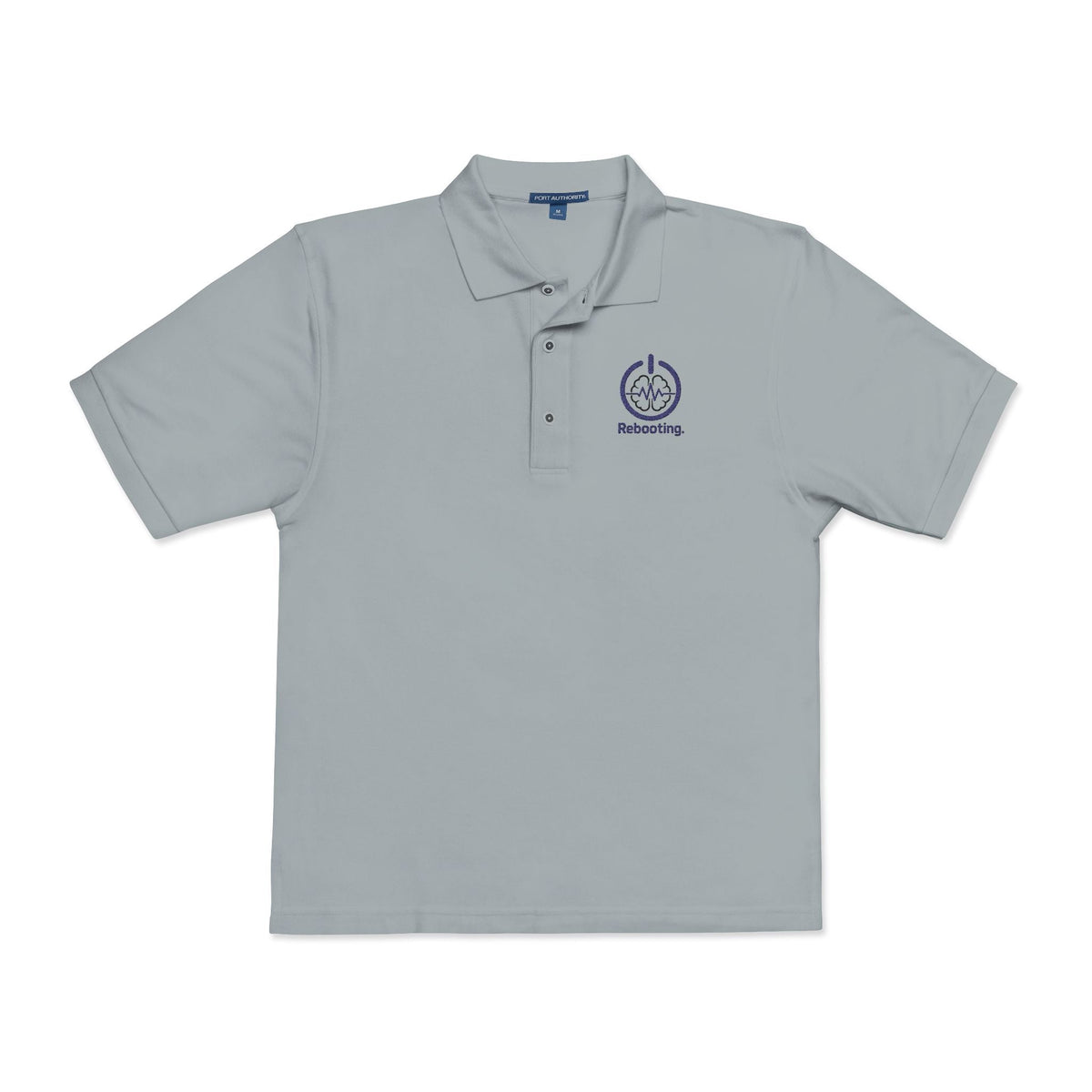 Rebooting Embroidered Polo Shirt - Clothing, Unisex, Shirt, Polo - EpiAl's Shop