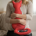 Red Cat Silhouette Pillow — No Face. All Attitude. - Decor, Pillows, Shaped - EpiAl's Shop