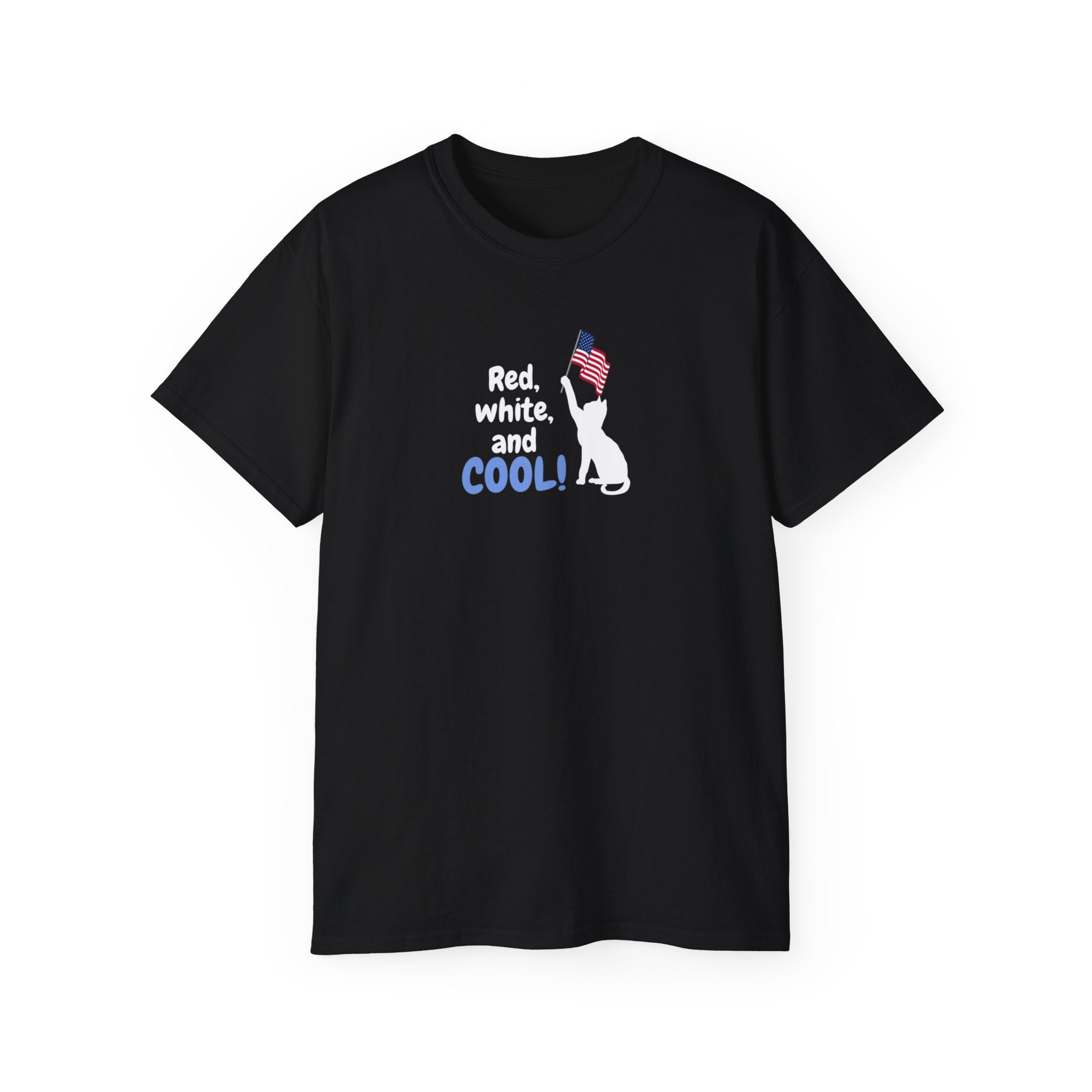 Red White & Blue Unisex Ultra Cotton Tee - EpiAl's Shop