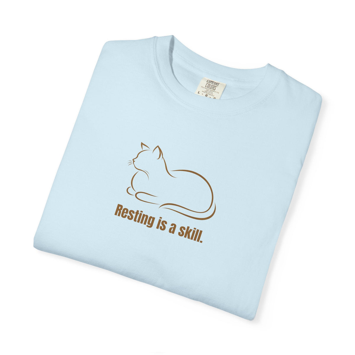 Resting Is a Skill Cat T-Shirt - Clothing, Unisex, T-Shirts - EpiAl's Shop