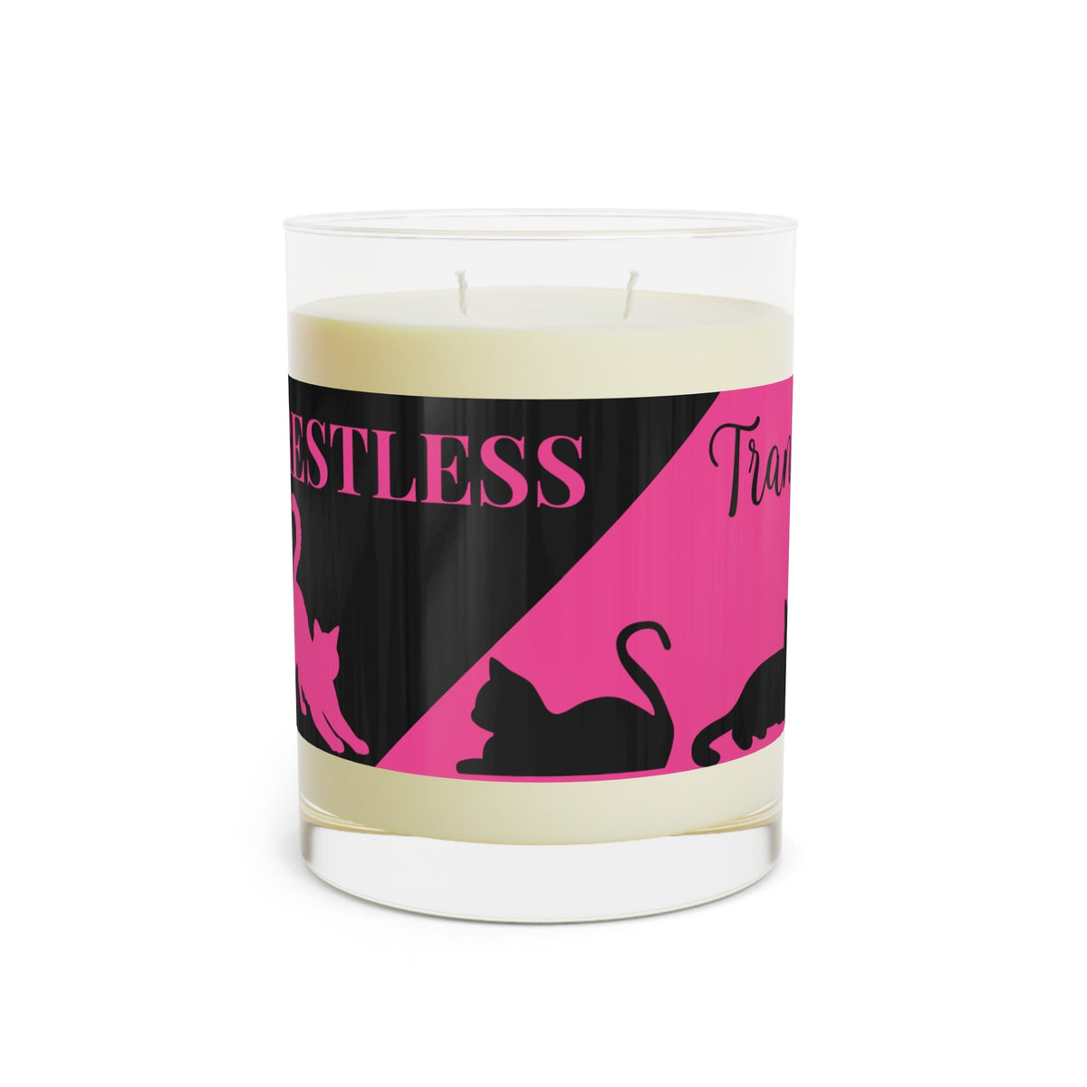 Restless Tranquility – Cat-Themed Scented Candle - Decor, Candles, Scented - EpiAl's Shop