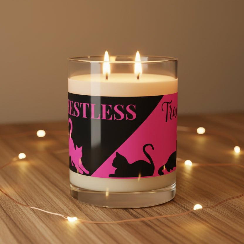 Restless Tranquility – Cat-Themed Scented Candle - Decor, Candles, Scented - EpiAl's Shop