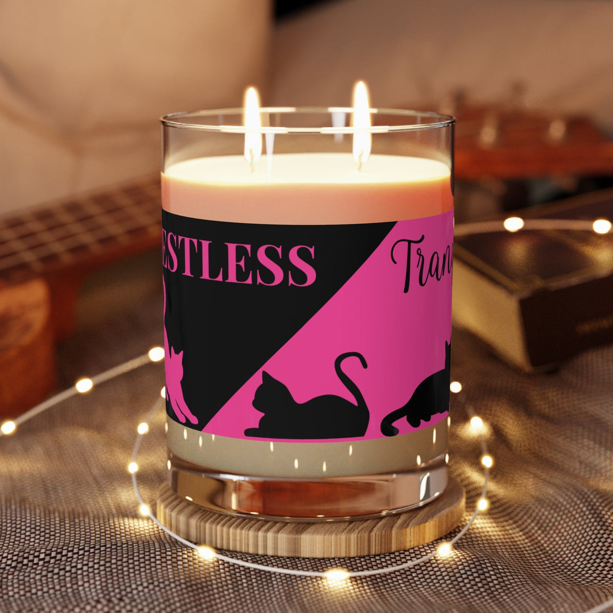 Restless Tranquility – Cat-Themed Scented Candle - Decor, Candles, Scented - EpiAl's Shop