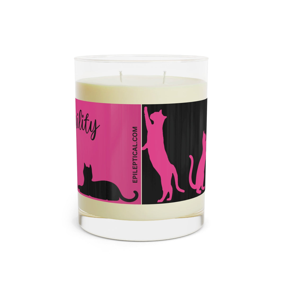 Restless Tranquility – Cat-Themed Scented Candle - Decor, Candles, Scented - EpiAl's Shop