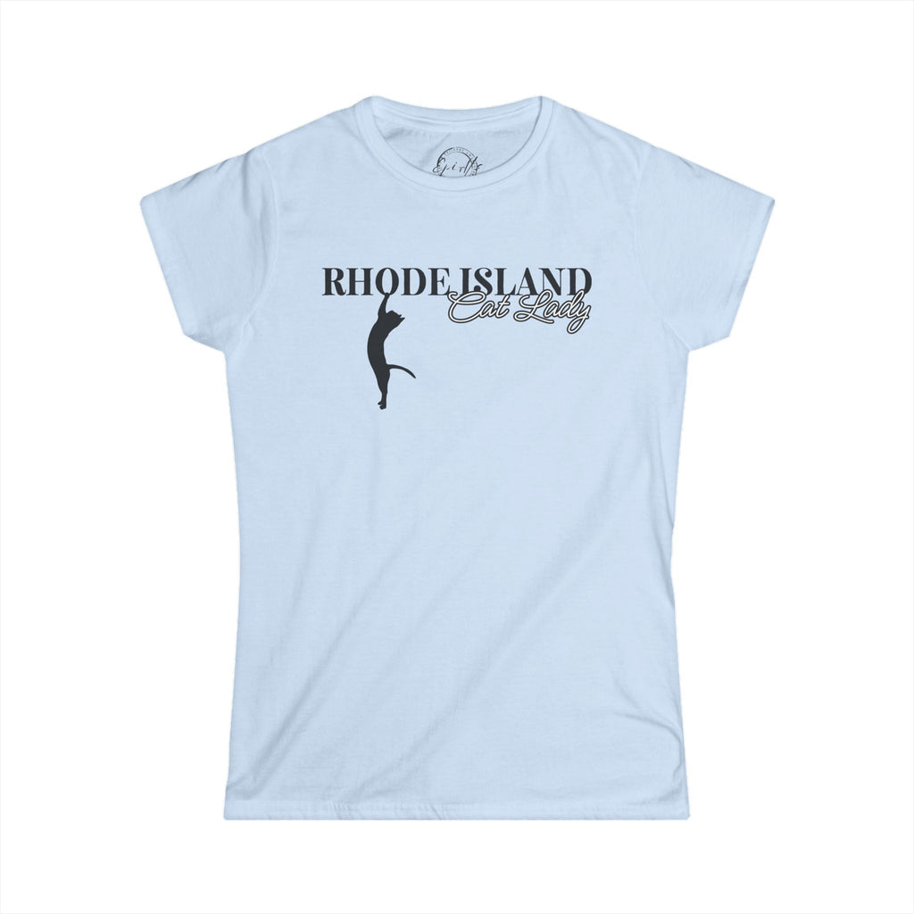 Rhode Island Cat Lady Softstyle Tee - T - Shirt - EpiAl's Shop