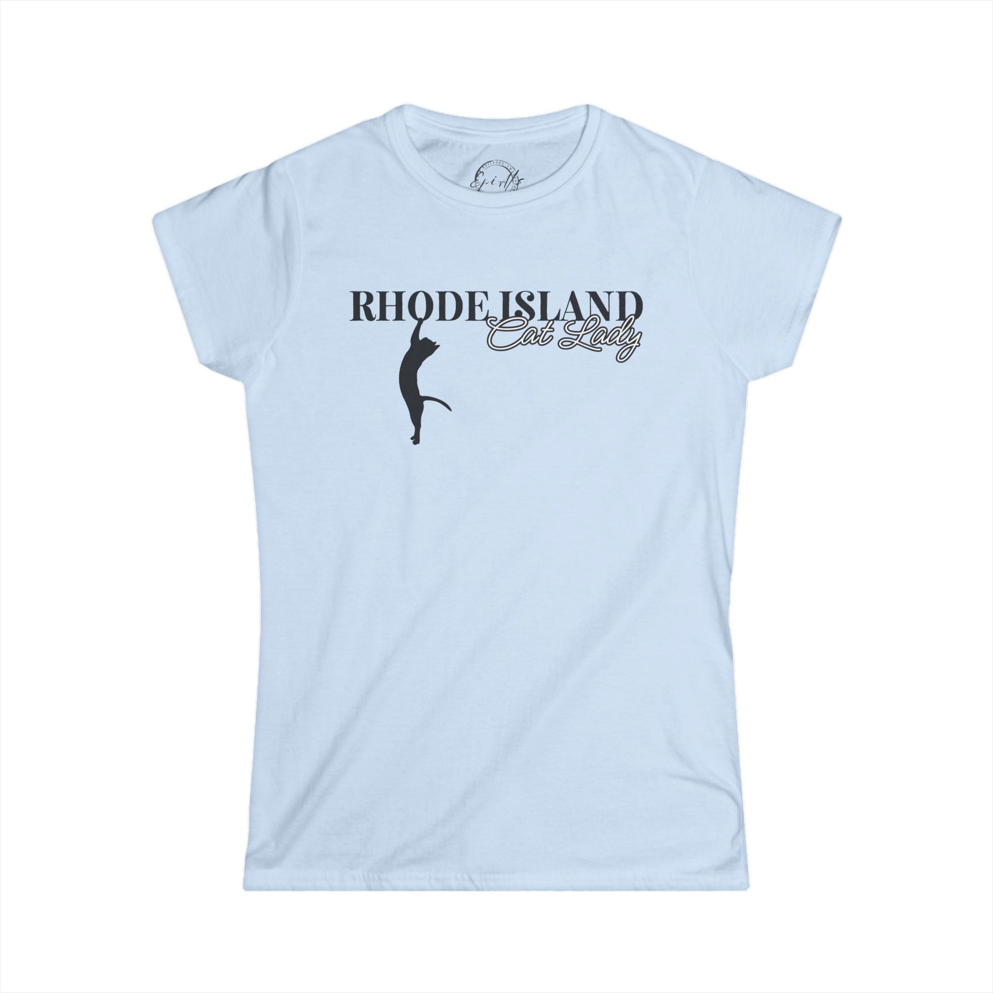 Rhode Island Cat Lady Softstyle Tee - T - Shirt - EpiAl's Shop