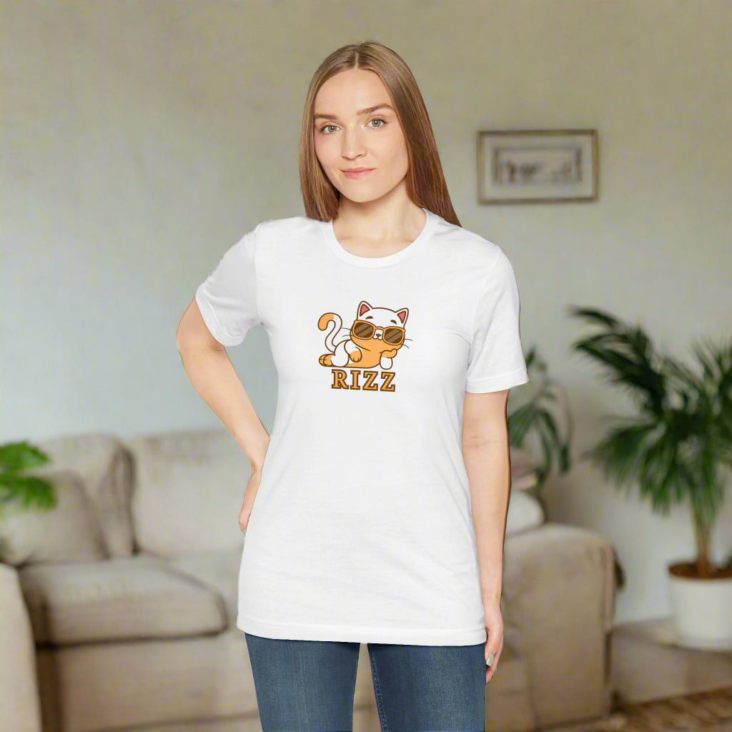 Rizz Unisex Jersey Short Sleeve Tee - T - Shirt - Epileptic Al’s Shop
