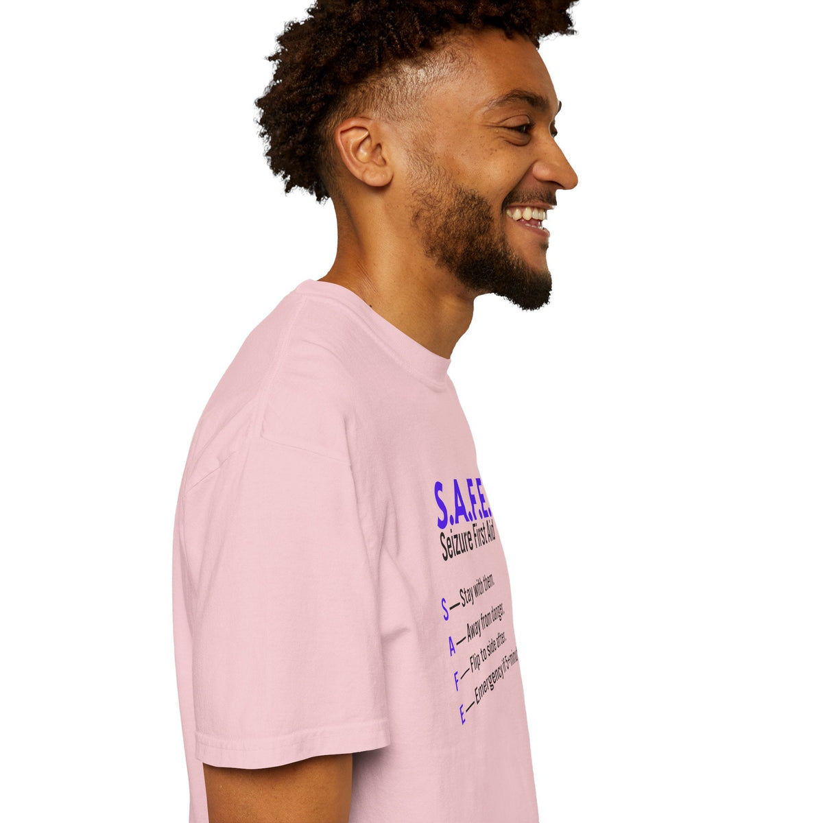 S.A.F.E. Seizure First Aid T-Shirt – Epilepsy Awareness Education Tee - Clothing, Women, T-Shirts - EpiAl's Shop