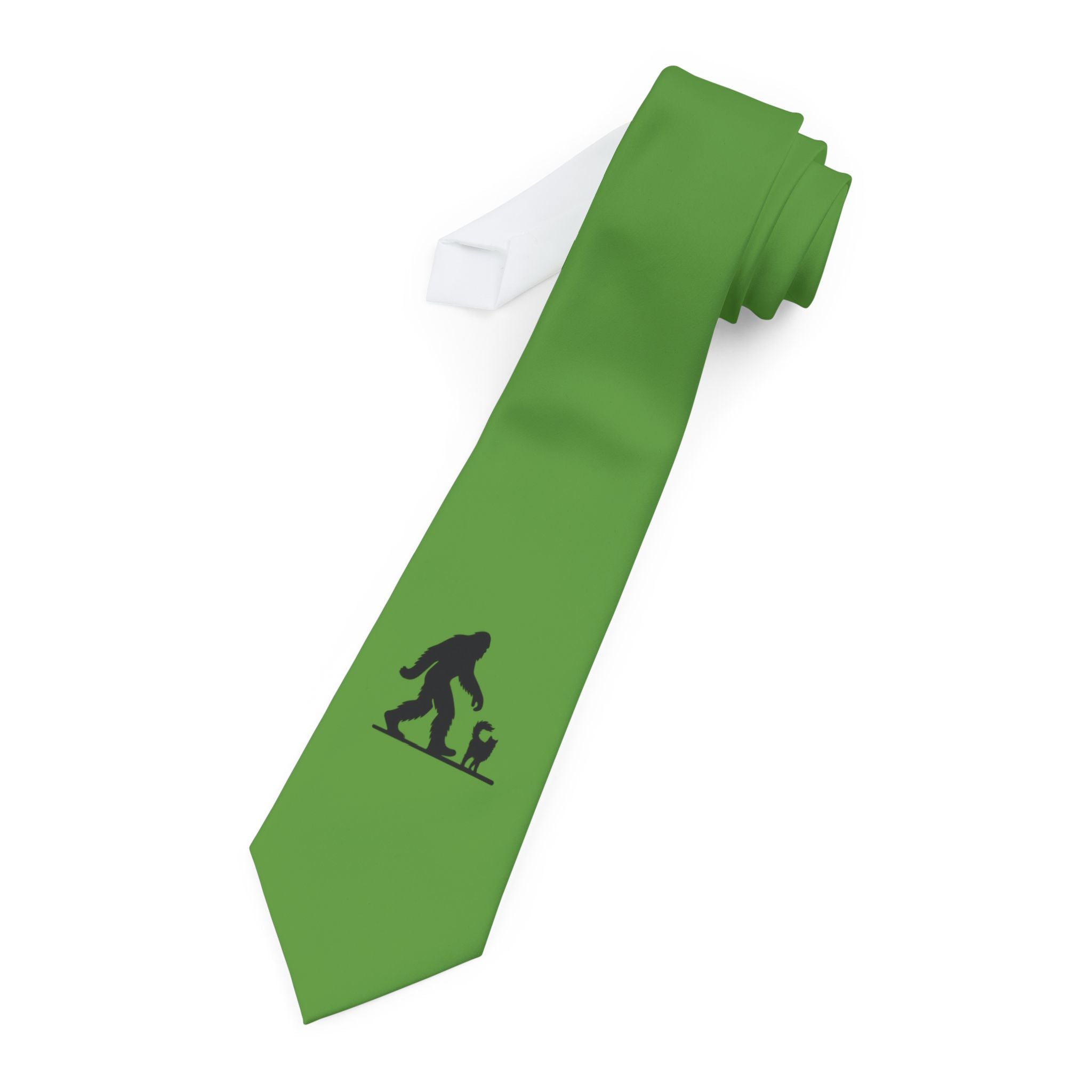 Sasquatch Adventure Necktie - Perfect for Nature Lovers & Outdoor Enthusiasts - Clothing, Neckties - EpiAl's Shop
