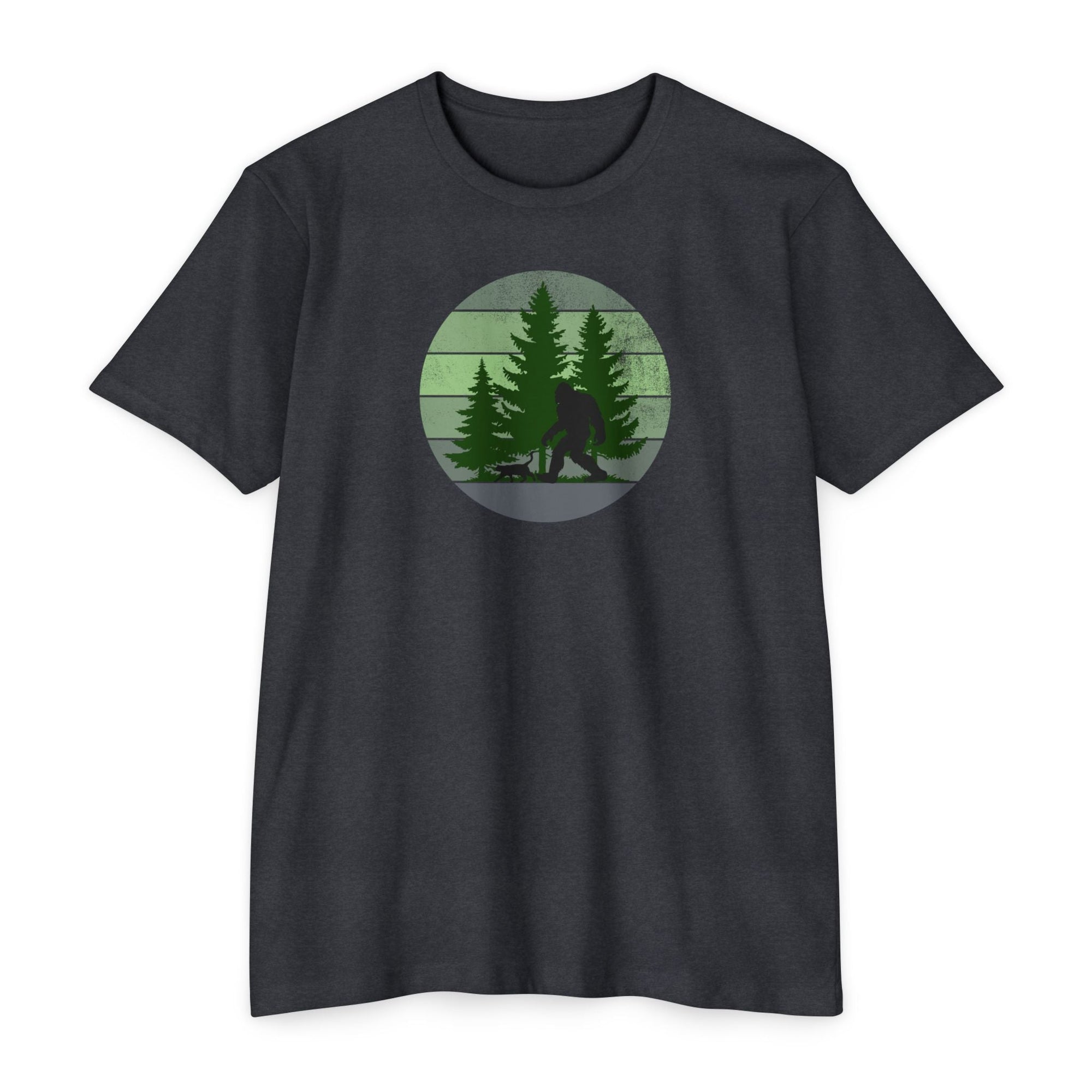 Sasquatch & Sascat Unisex CVC Jersey T - shirt - T - Shirt - Epileptic Al’s Shop