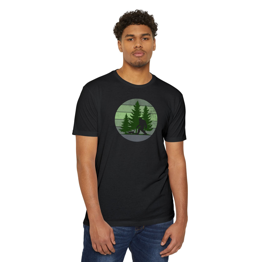 Sasquatch & Sascat Unisex CVC Jersey T - shirt - T - Shirt - Epileptic Al’s Shop