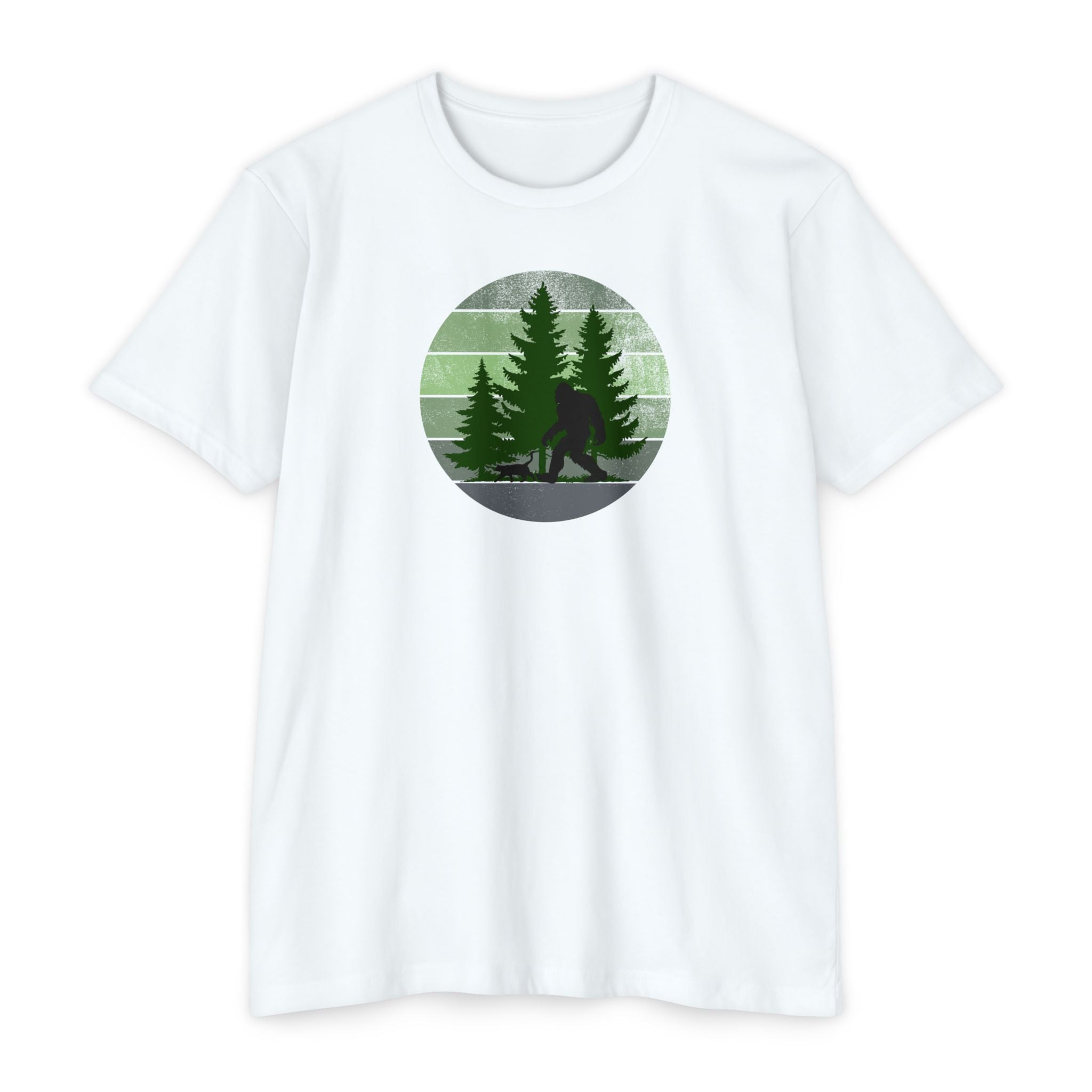 Sasquatch & Sascat Unisex CVC Jersey T - shirt - T - Shirt - Epileptic Al’s Shop