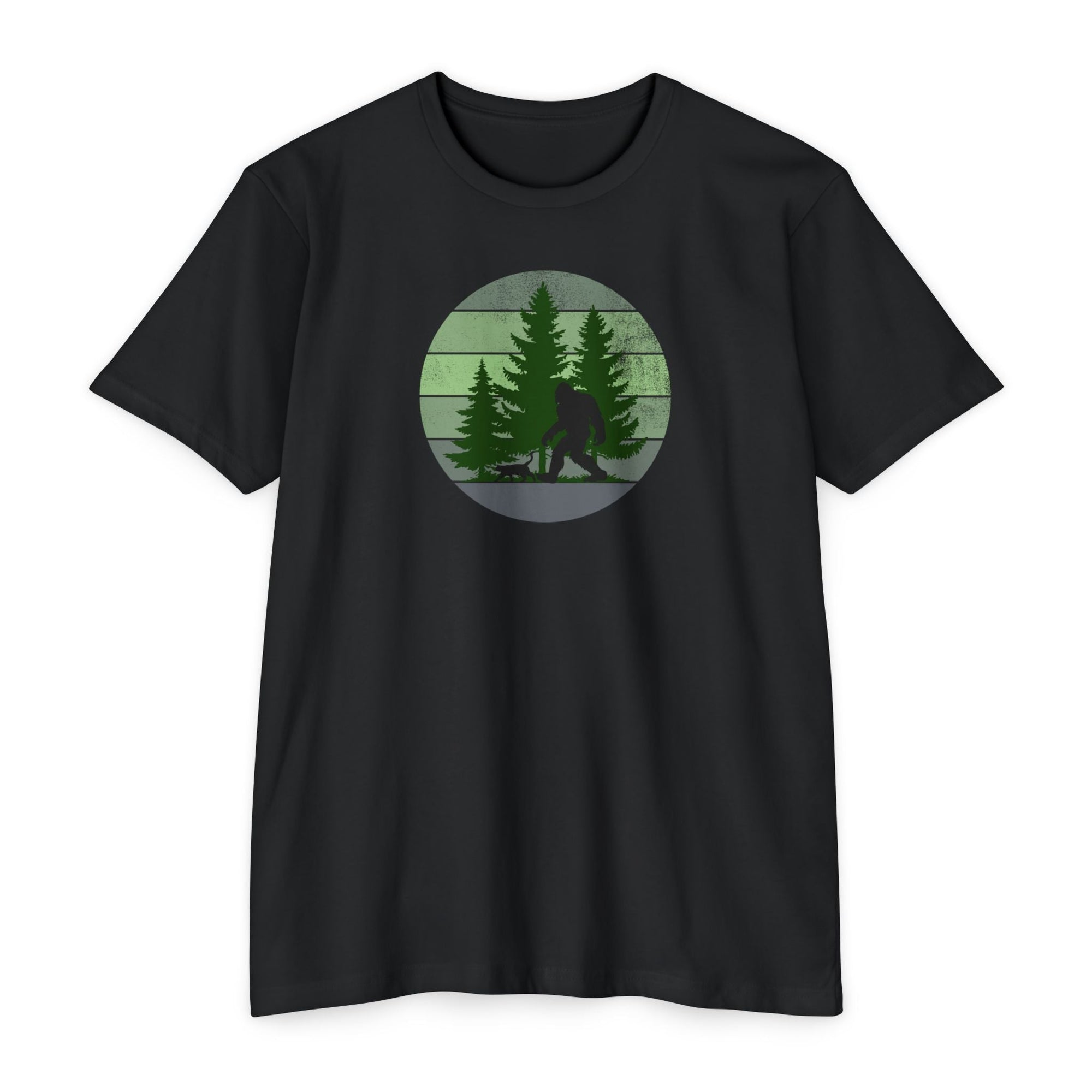 Sasquatch & Sascat Unisex CVC Jersey T - shirt - T - Shirt - Epileptic Al’s Shop