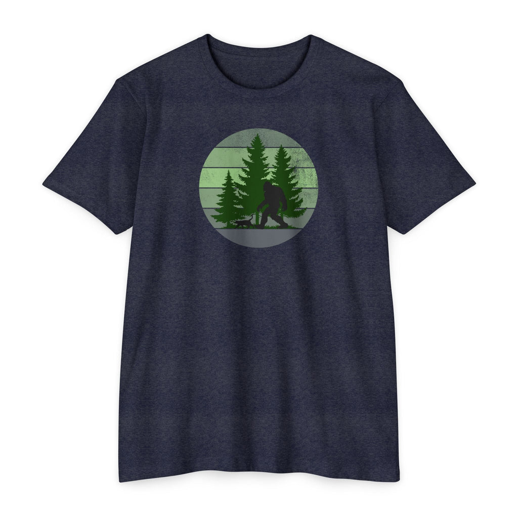 Sasquatch & Sascat Unisex CVC Jersey T - shirt - T - Shirt - Epileptic Al’s Shop