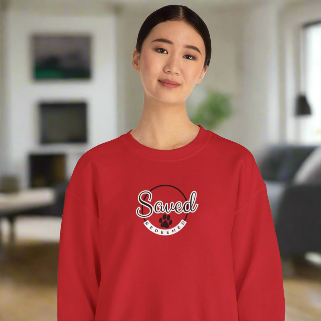Saved Unisex Heavy Blend™ Crewneck Sweatshirt - Sweatshirt - EpiAl's Shop
