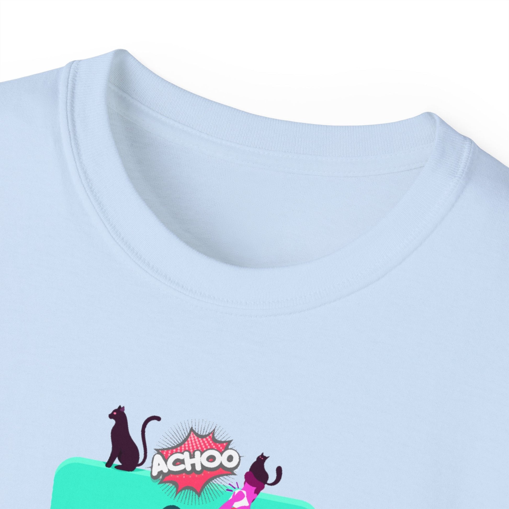 Scat Cat Unisex Ultra Cotton Tee - T - Shirt - Epileptic Al’s Shop