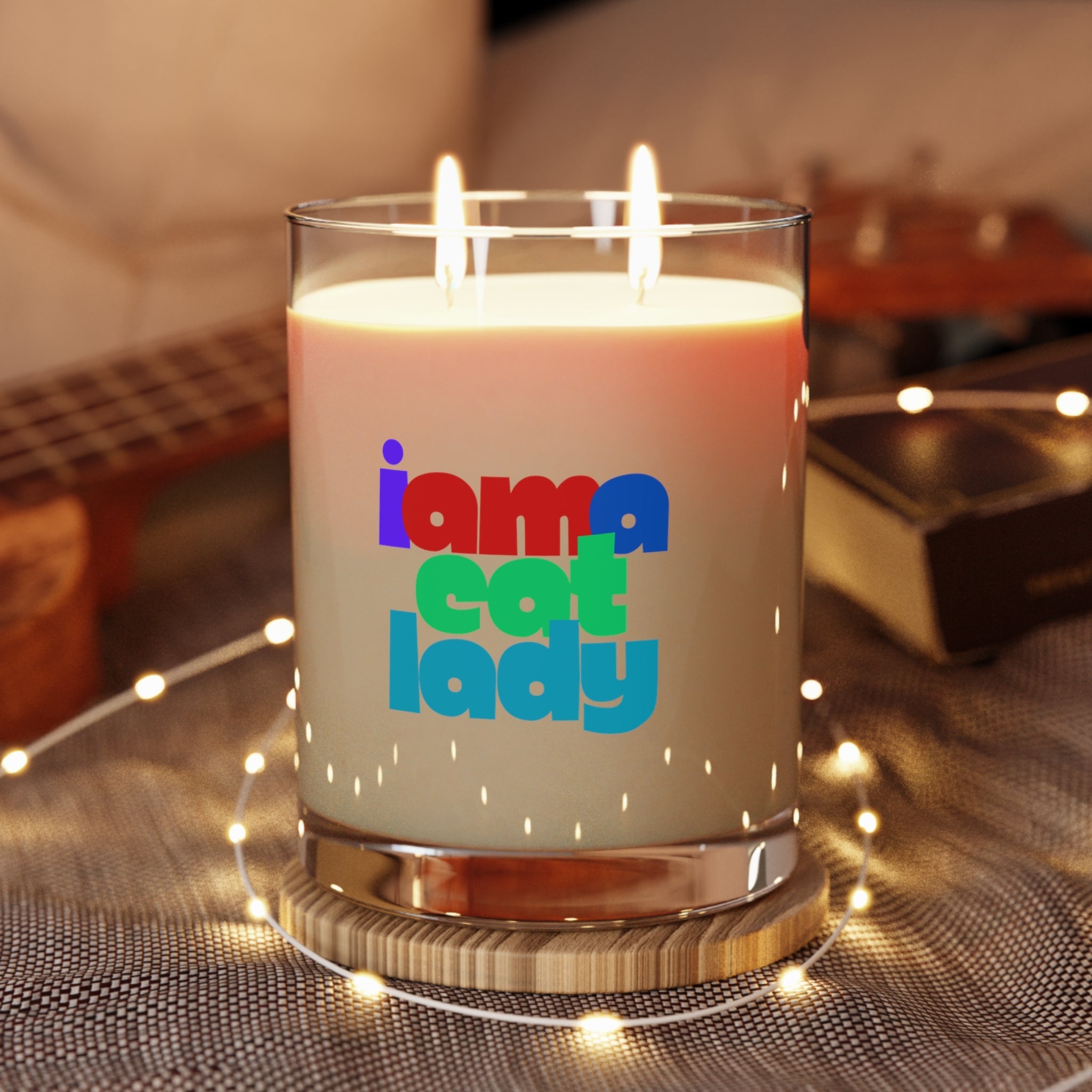 Scented Candle - Cat Lady Vibes - Decor, Scented Candles - EpiAl's Shop