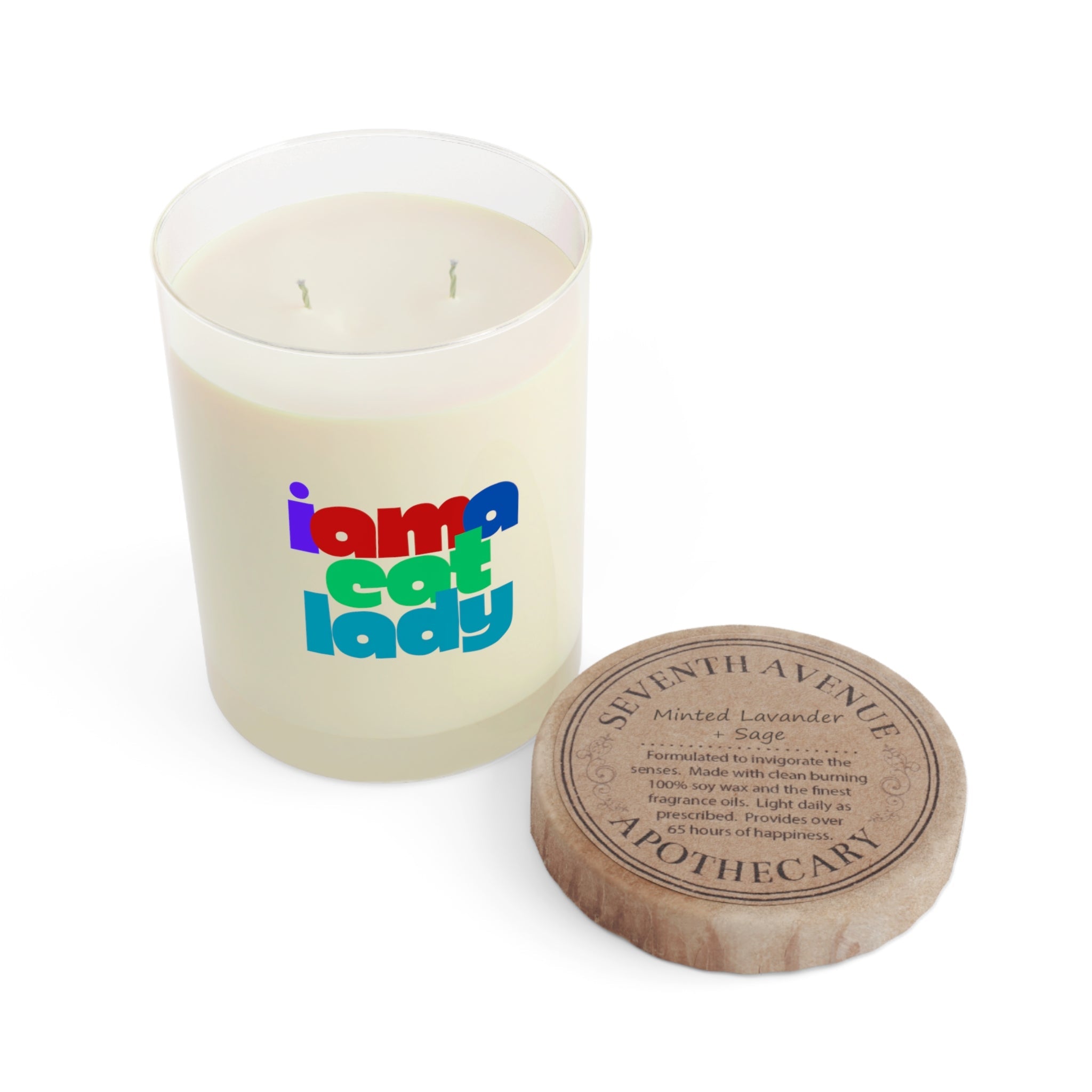 Scented Candle - Cat Lady Vibes - Decor, Scented Candles - EpiAl's Shop