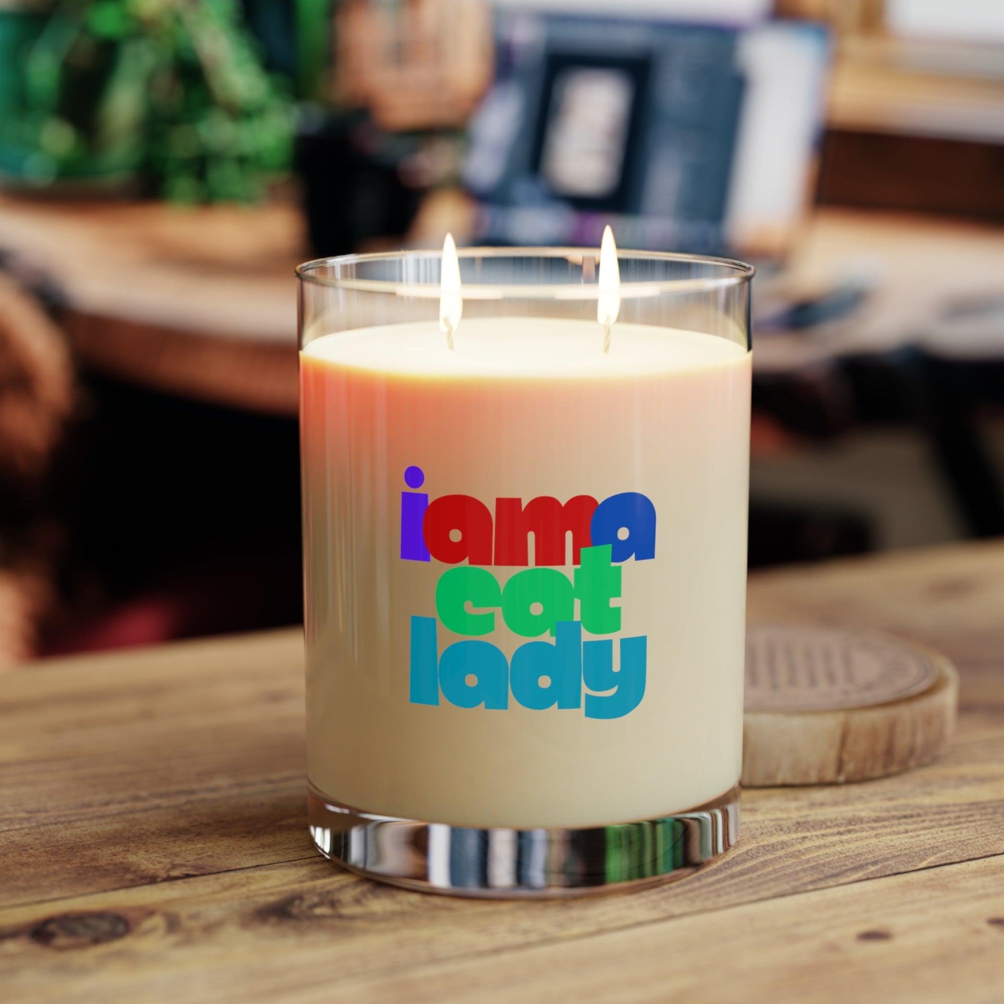 Scented Candle - Cat Lady Vibes - Decor, Scented Candles - EpiAl's Shop