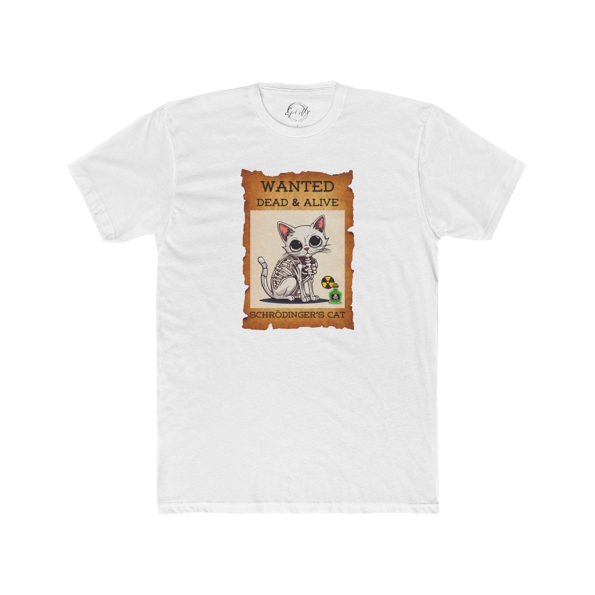 Schrodinger's Cat Unisex Cotton Crew Tee - T - Shirt - EpiAl's Shop