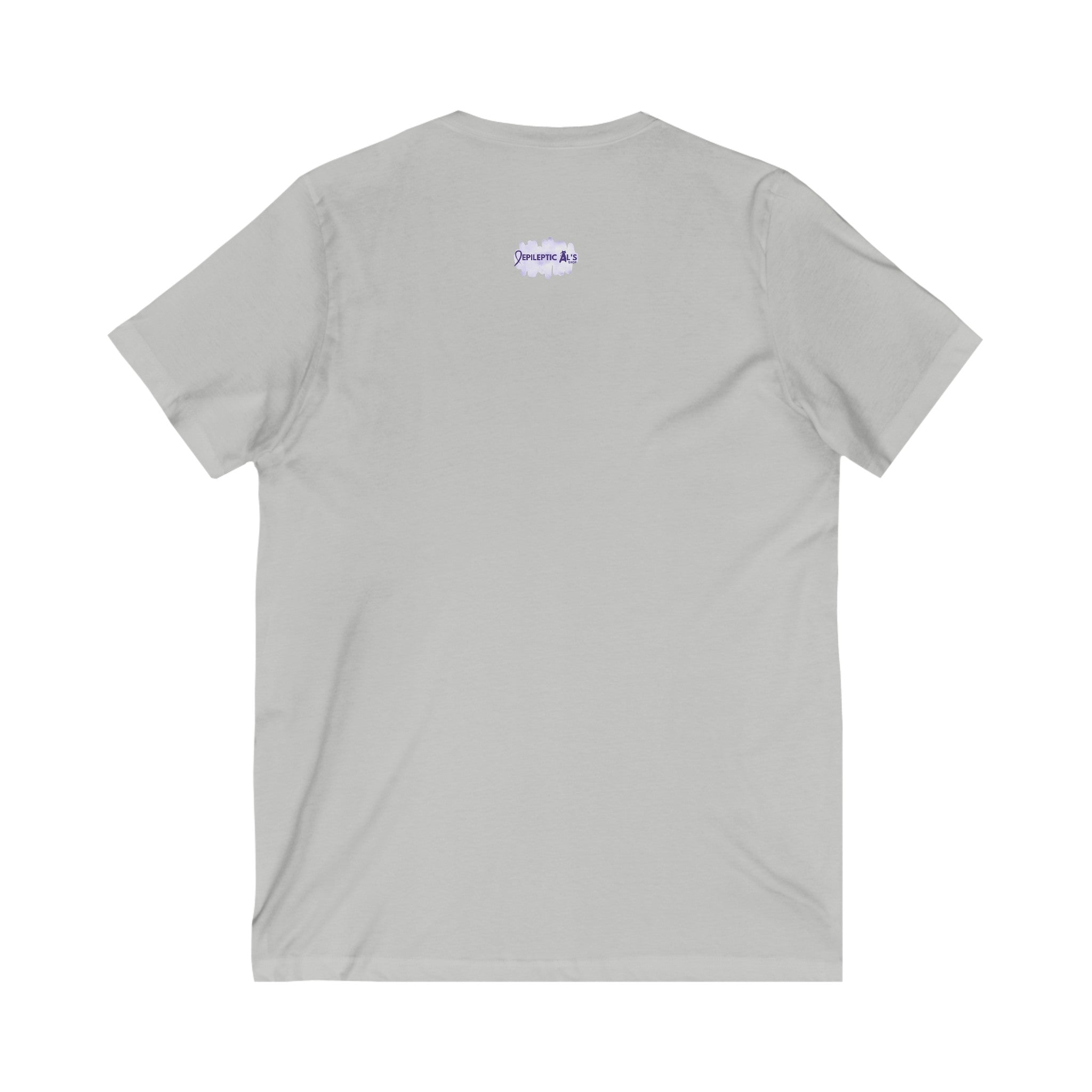 Scribble Kitty Unisex Jersey Short Sleeve V - Neck Tee - V - neck - Epileptic Al’s Shop
