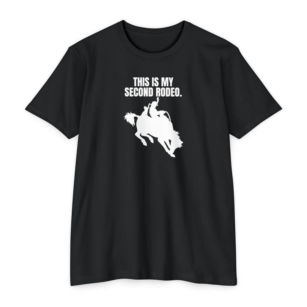 Second Rodeo Unisex CVC Jersey T - shirt - T - Shirt - Epileptic Al’s Shop