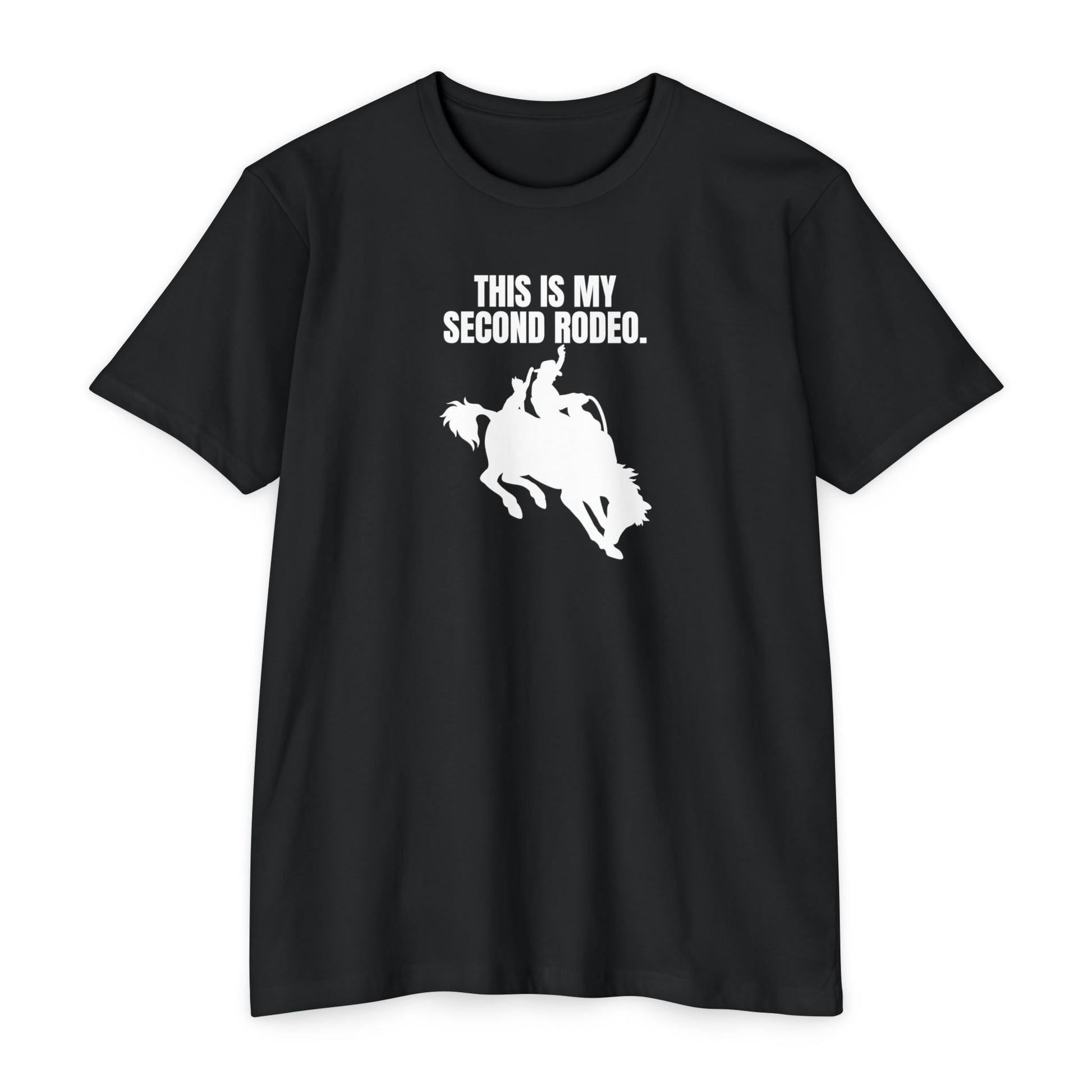 Second Rodeo Unisex CVC Jersey T - shirt - T - Shirt - Epileptic Al’s Shop