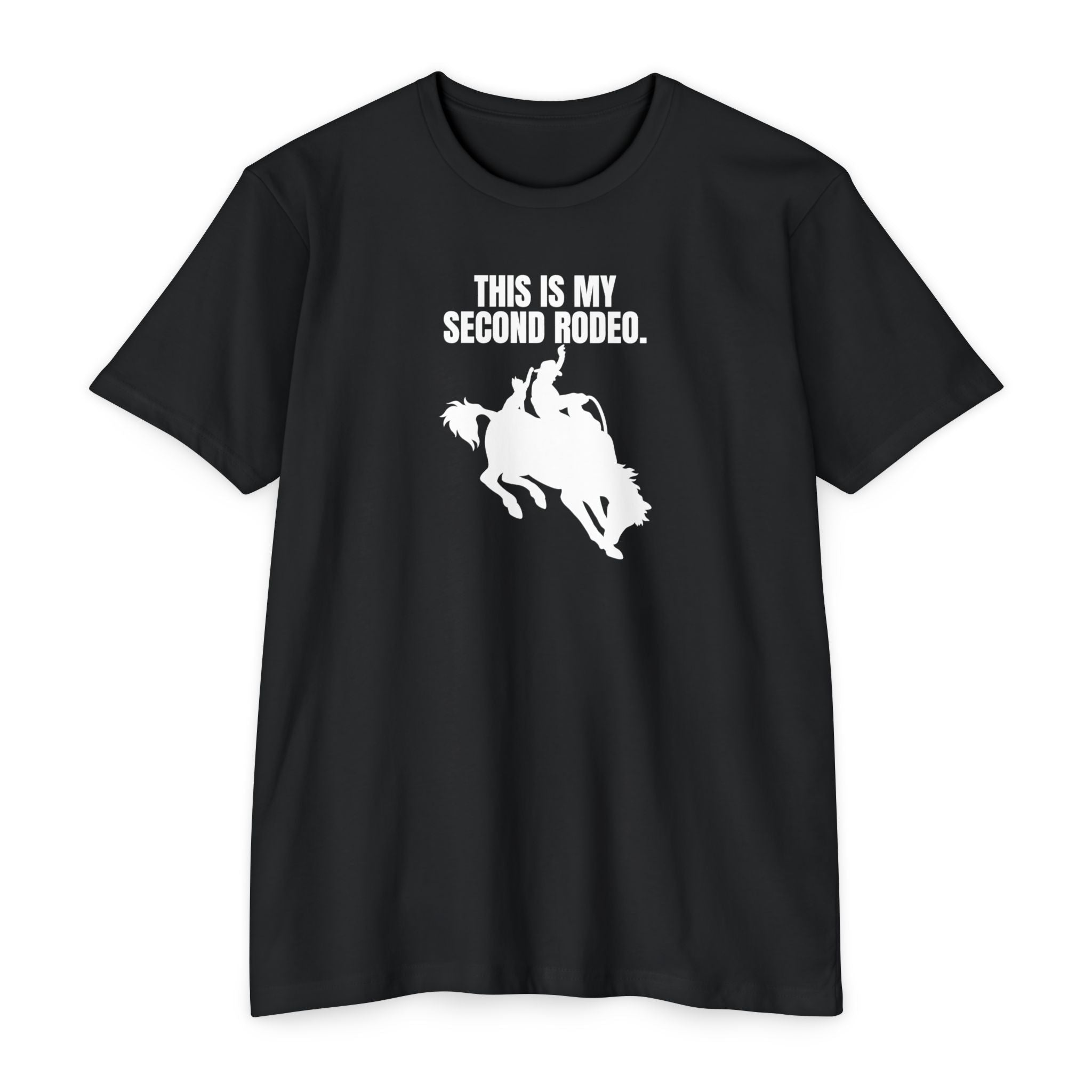 Second Rodeo Unisex CVC Jersey T - shirt - T - Shirt - Epileptic Al’s Shop