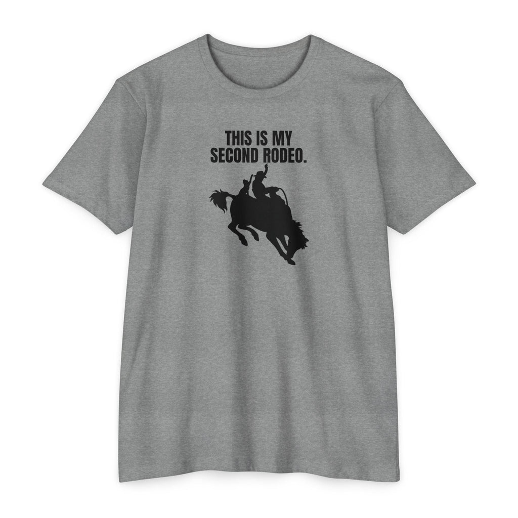 Second Rodeo Unisex CVC Jersey T - shirt - T - Shirt - Epileptic Al’s Shop