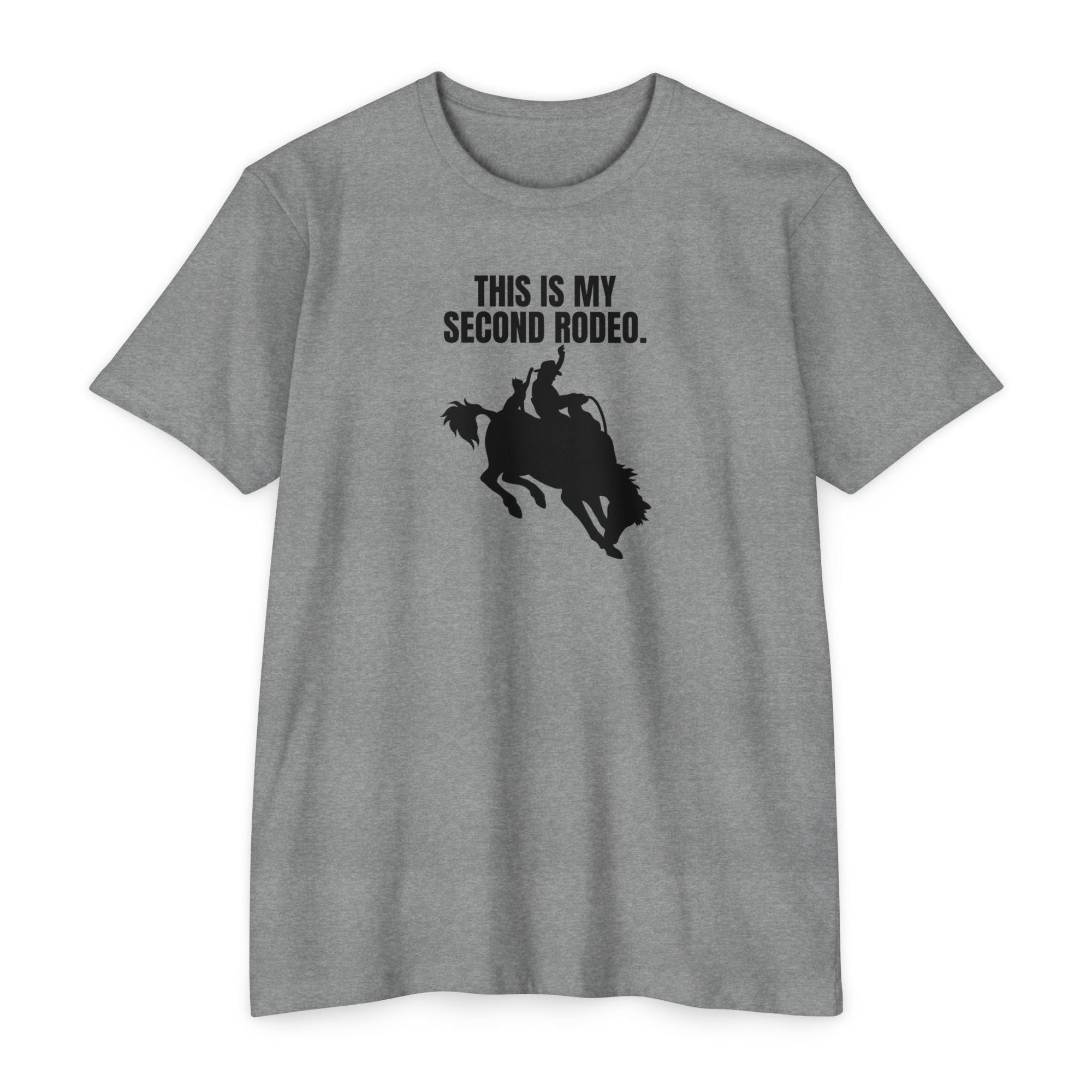 Second Rodeo Unisex CVC Jersey T - shirt - T - Shirt - Epileptic Al’s Shop