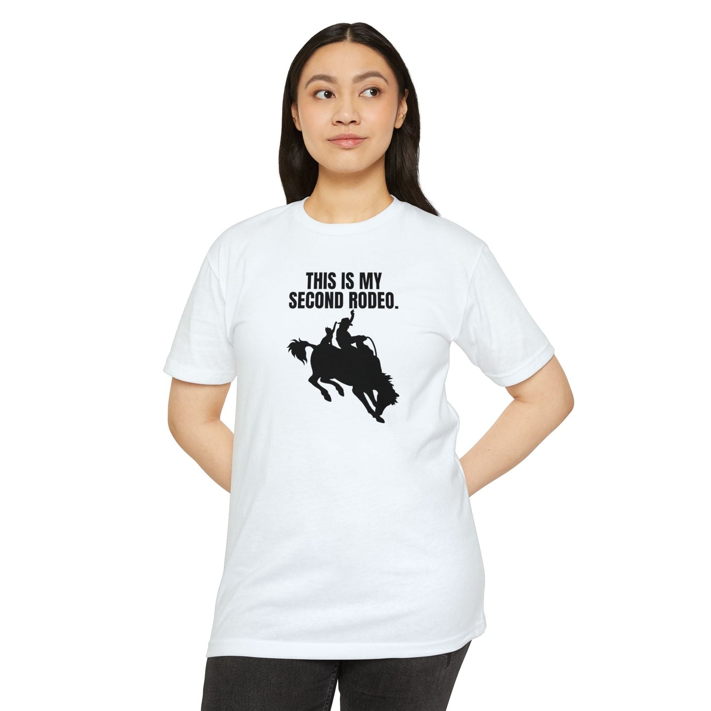 Second Rodeo Unisex CVC Jersey T - shirt - T - Shirt - Epileptic Al’s Shop